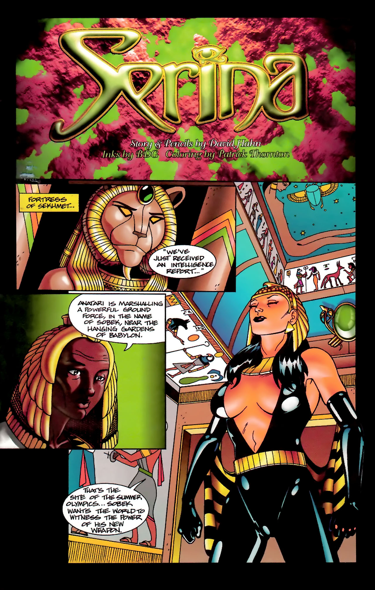 Read online Serina comic -  Issue #3 - 5