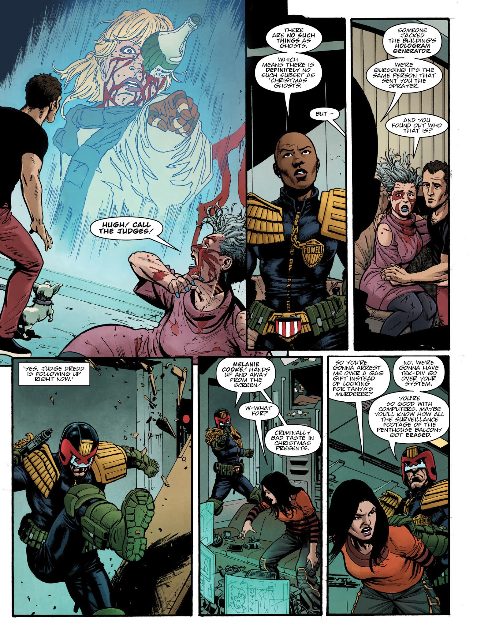 Read online Judge Dredd Megazine (Vol. 5) comic -  Issue #403 - 9