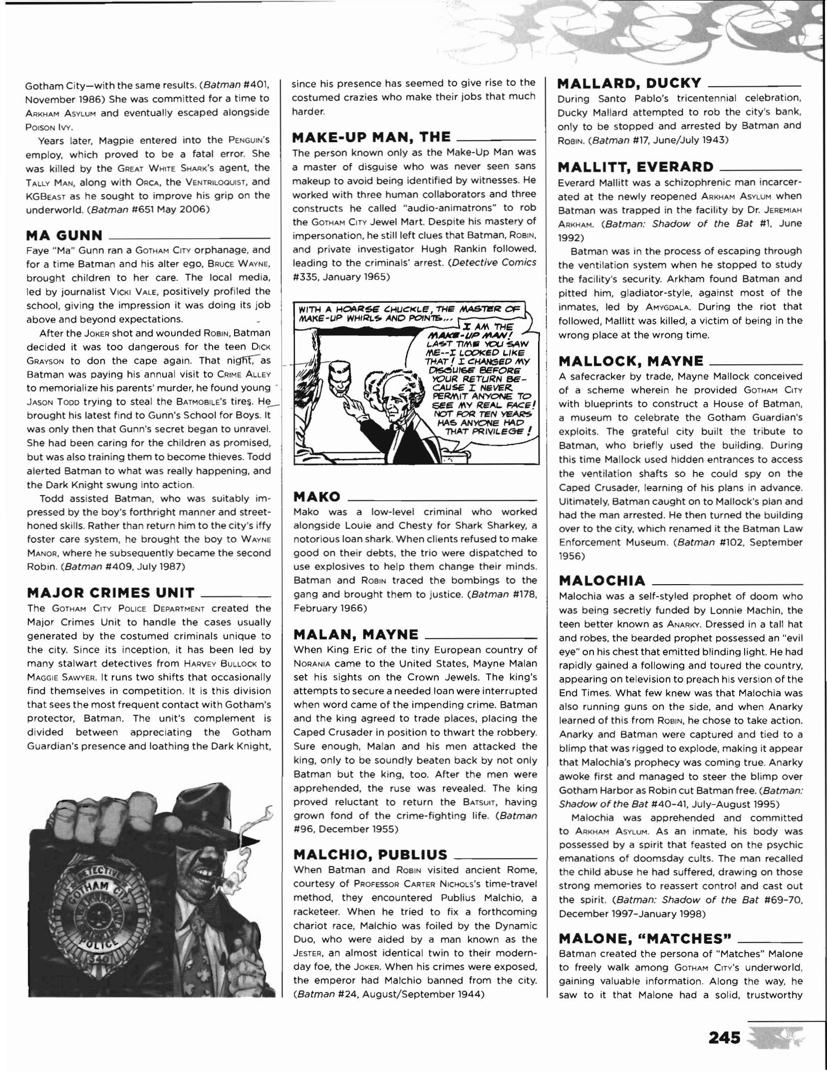 Read online The Essential Batman Encyclopedia comic -  Issue # TPB (Part 3) - 57