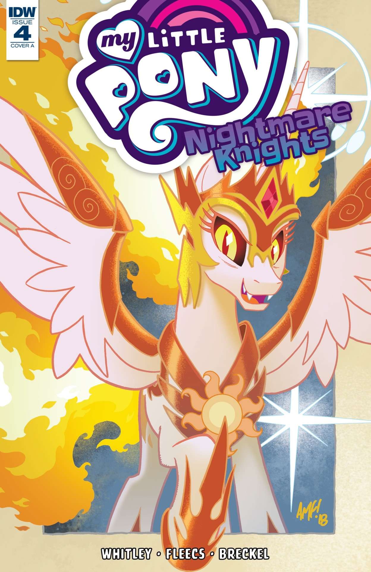 Read online My Little Pony: Nightmare Knights comic -  Issue #4 - 1