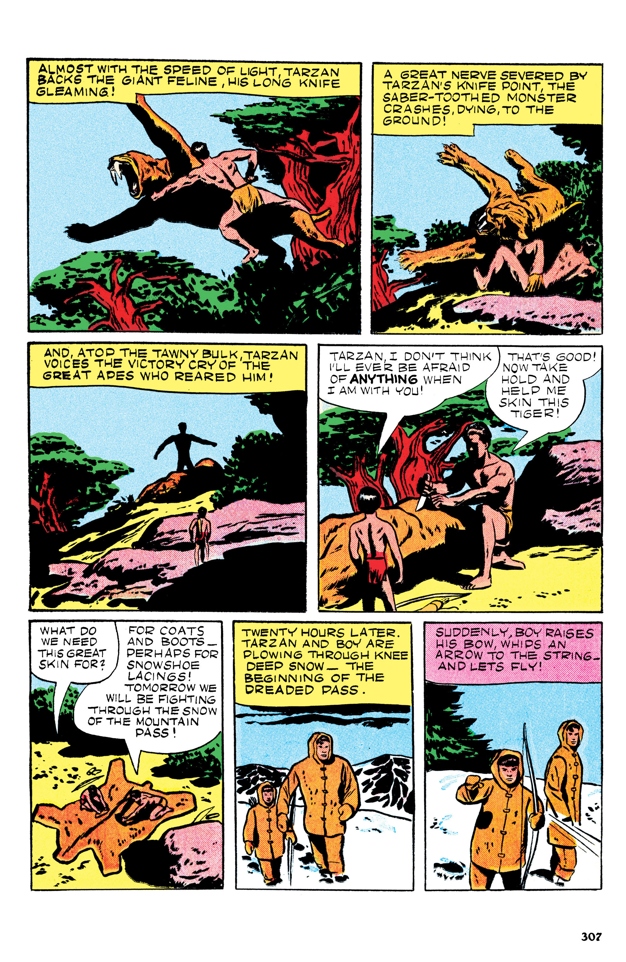 Read online Edgar Rice Burroughs Tarzan: The Jesse Marsh Years Omnibus comic -  Issue # TPB (Part 4) - 9