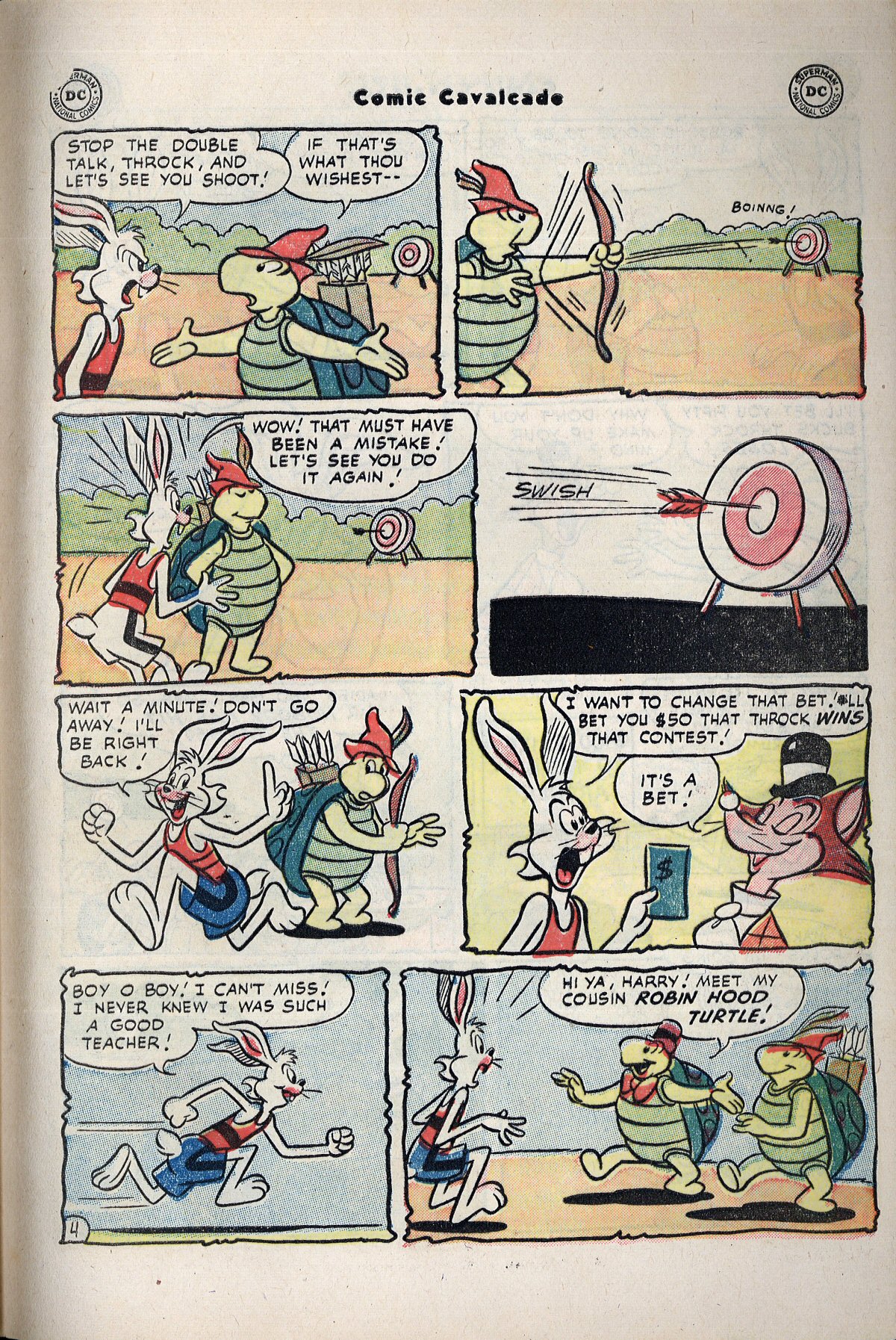 Read online Comic Cavalcade comic -  Issue #59 - 63