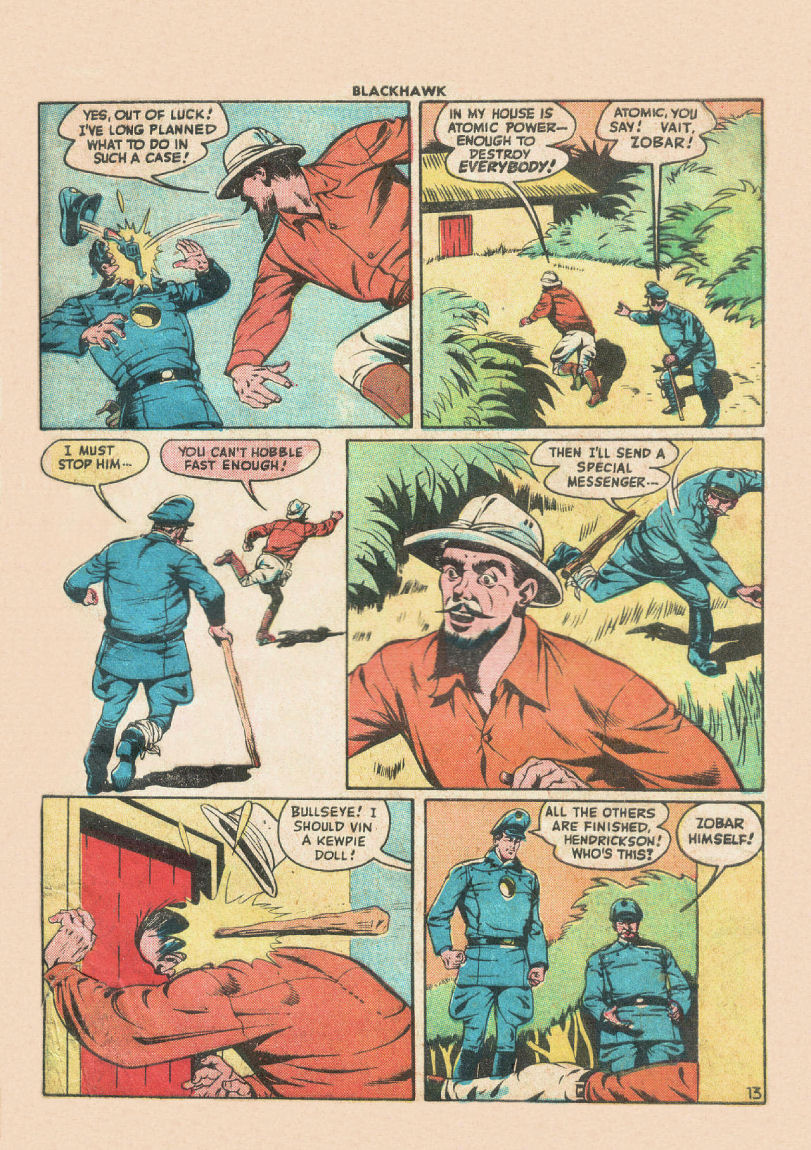 Read online Blackhawk (1957) comic -  Issue #12 - 49