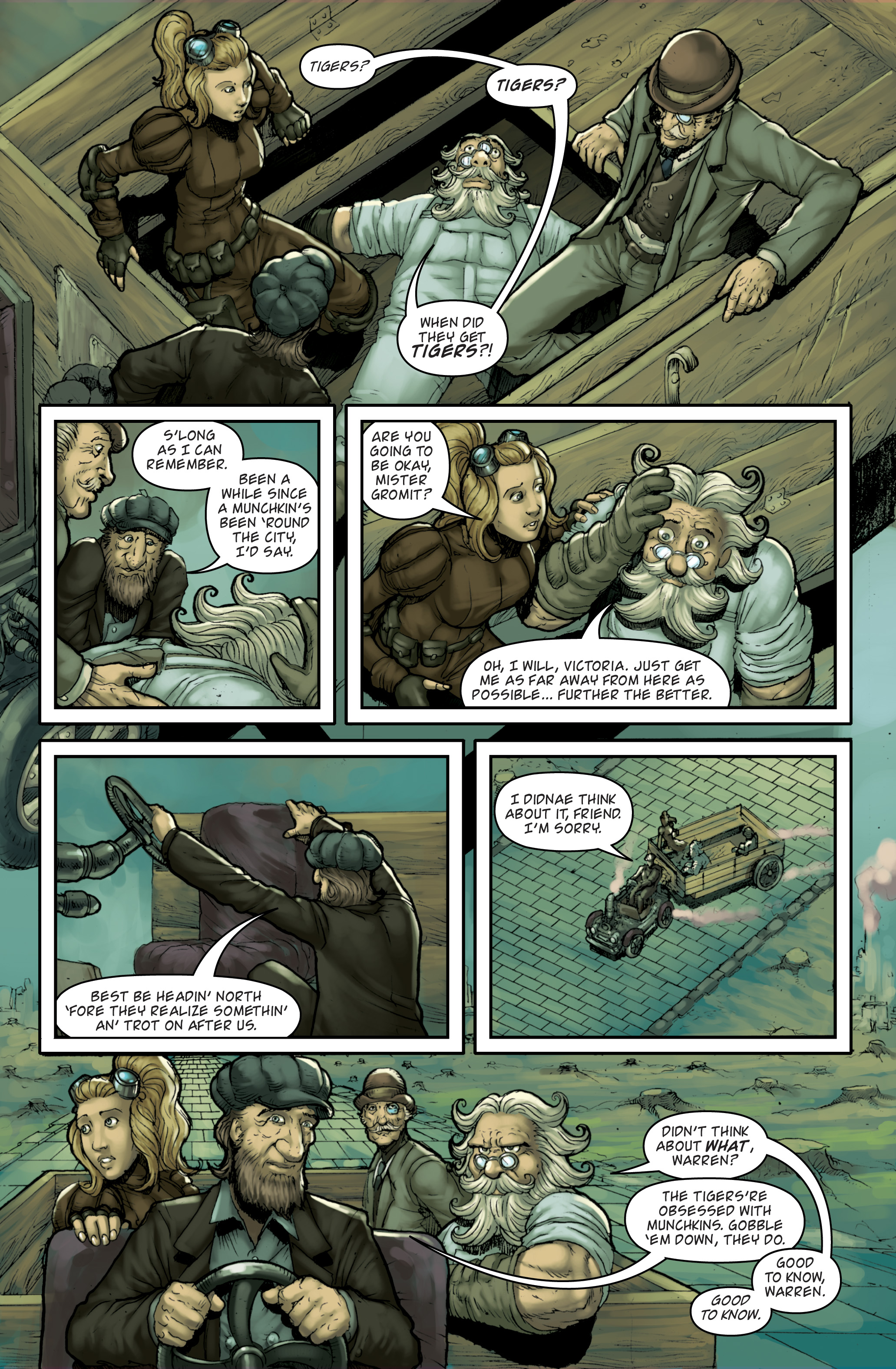 Read online The Steam Engines of Oz comic -  Issue # TPB - 54