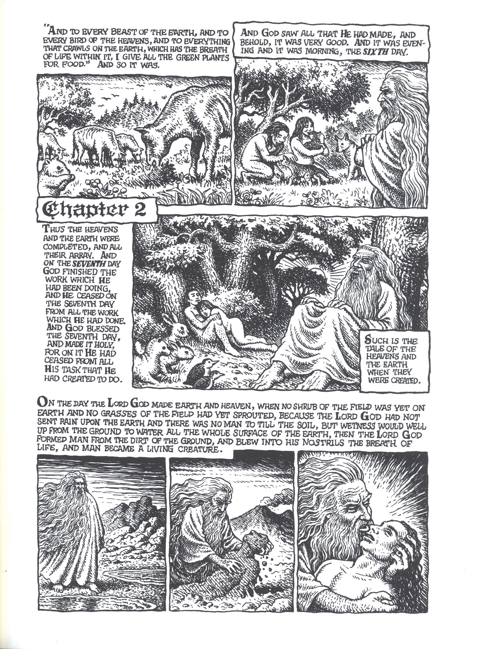 Read online The Book of Genesis Illustrated comic -  Issue # TPB (Part 1) - 16