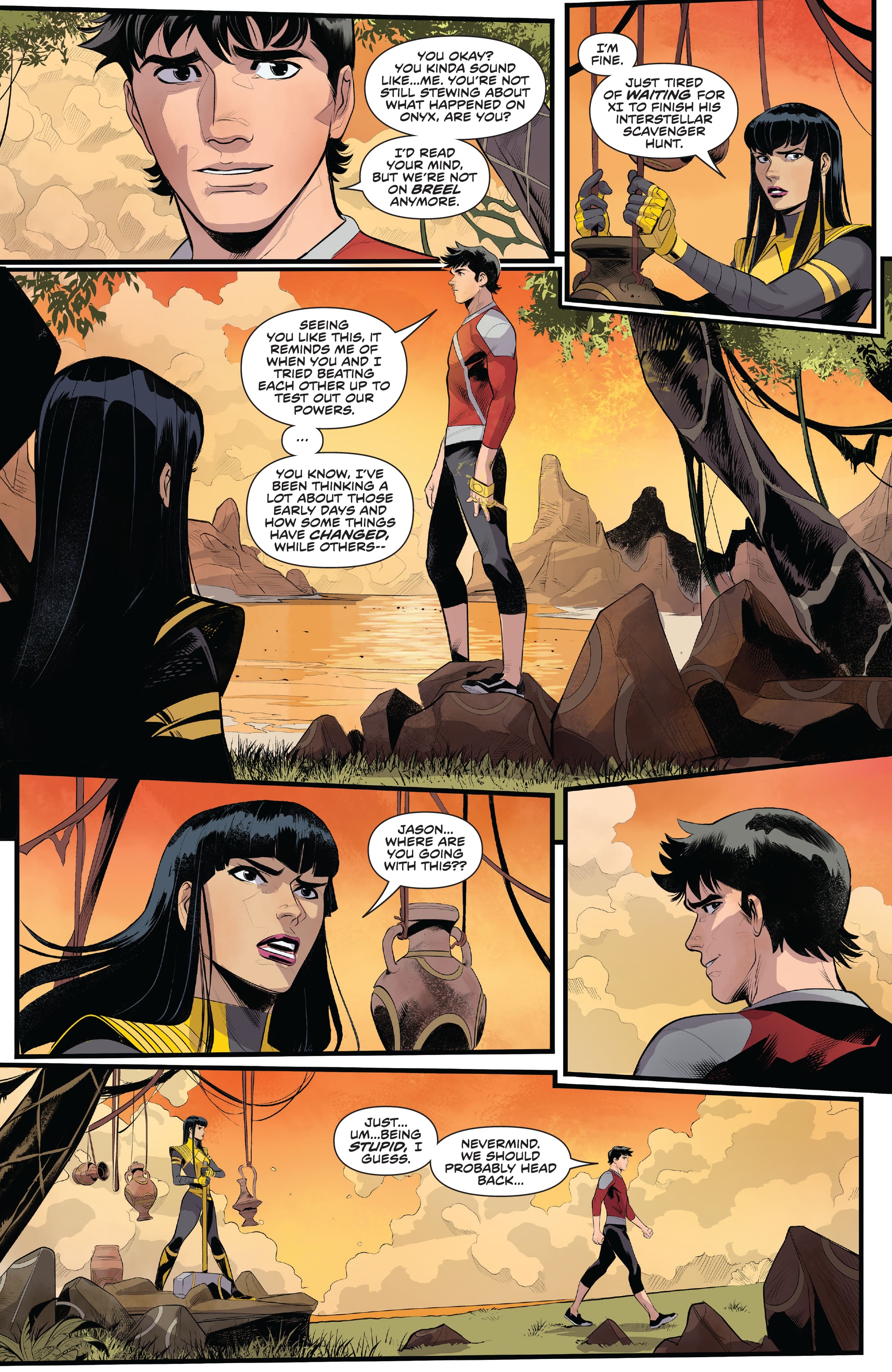 Read online Power Rangers comic -  Issue #7 - 8