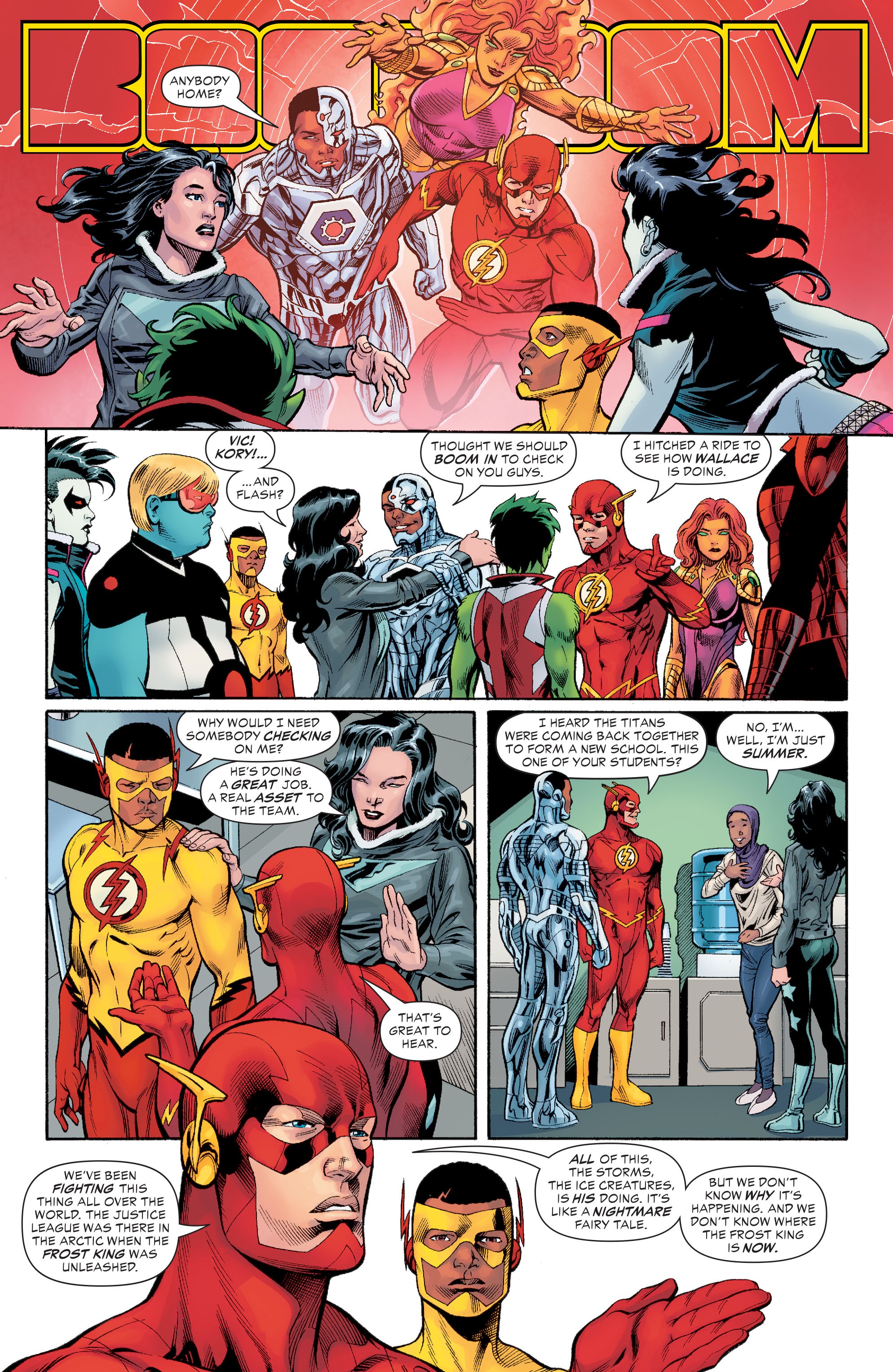 Read online Teen Titans: Endless Winter Special comic -  Issue # Full - 18