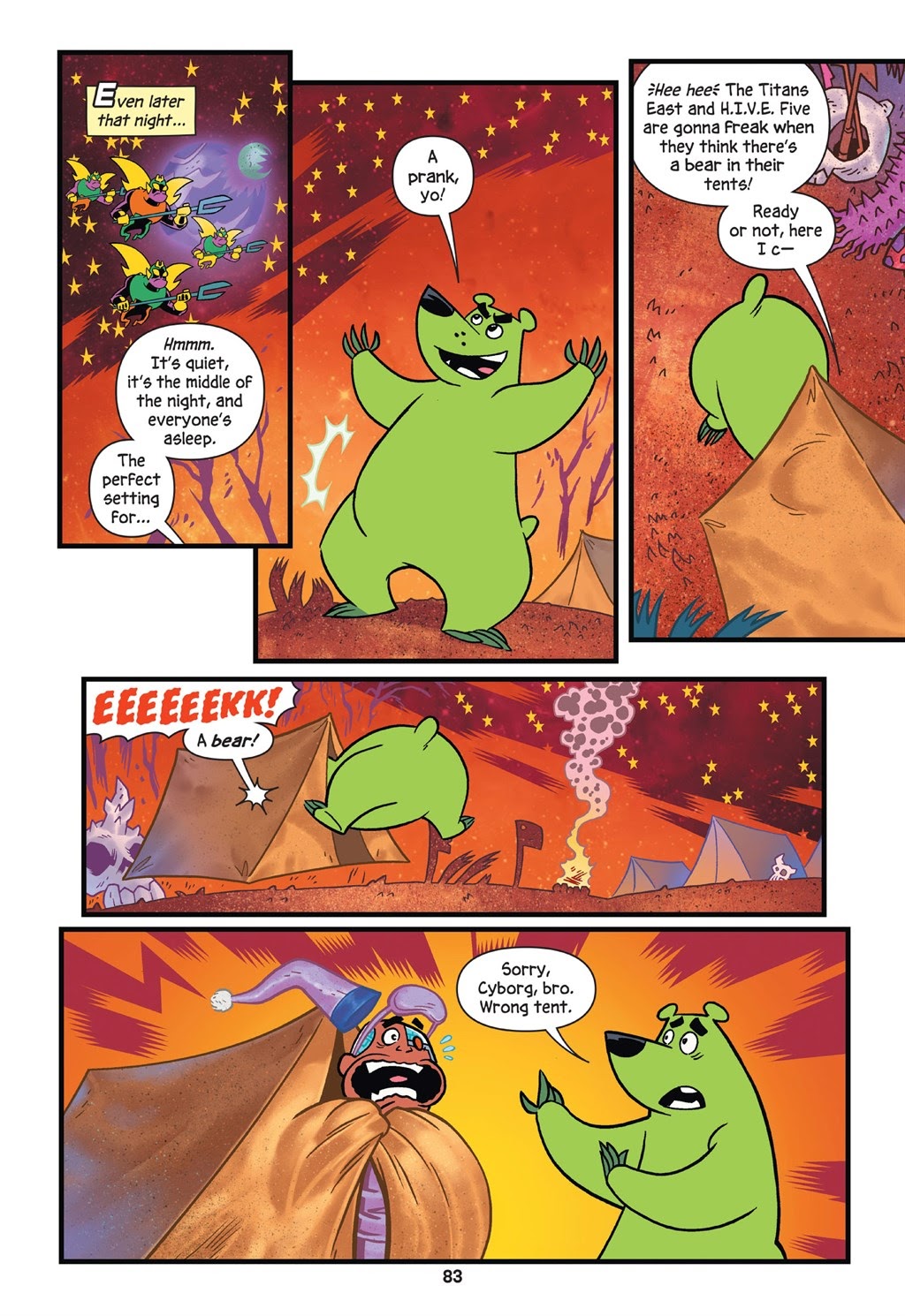 Read online Teen Titans Go! To Camp comic -  Issue # _TPB - 79