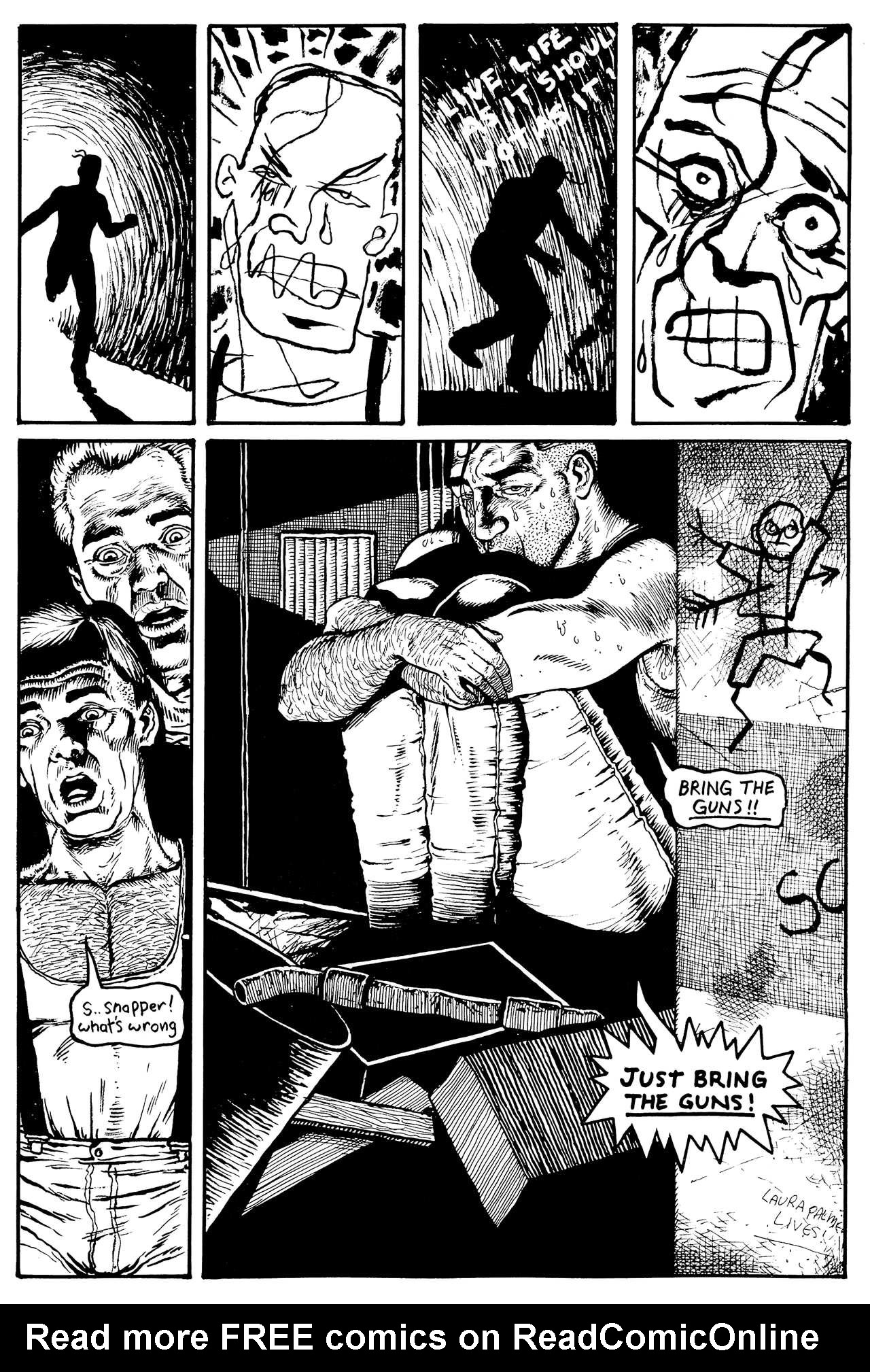 Read online Andrew Vachss' Underground comic -  Issue #3 - 39