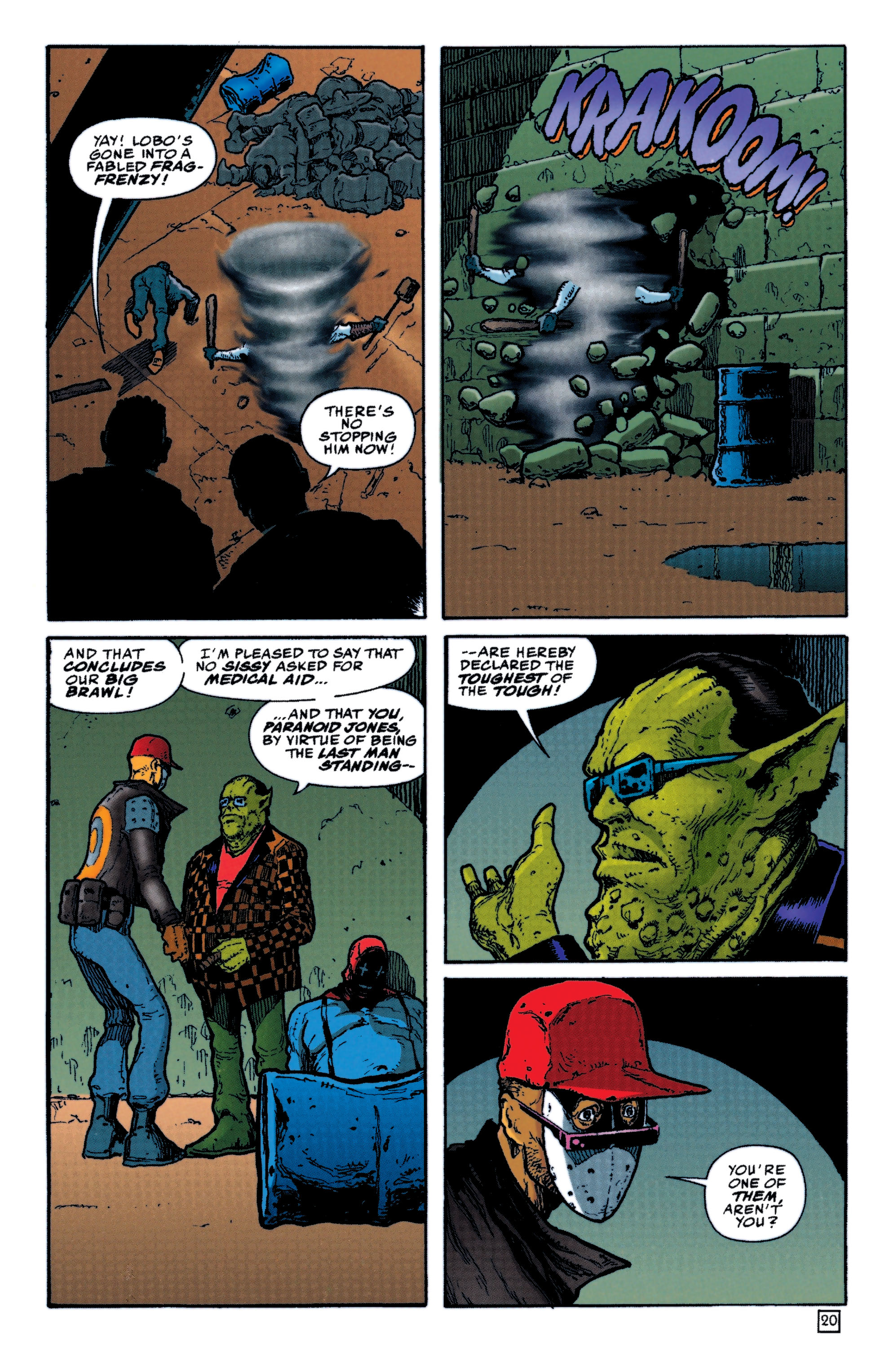 Read online Lobo (1993) comic -  Issue #46 - 21