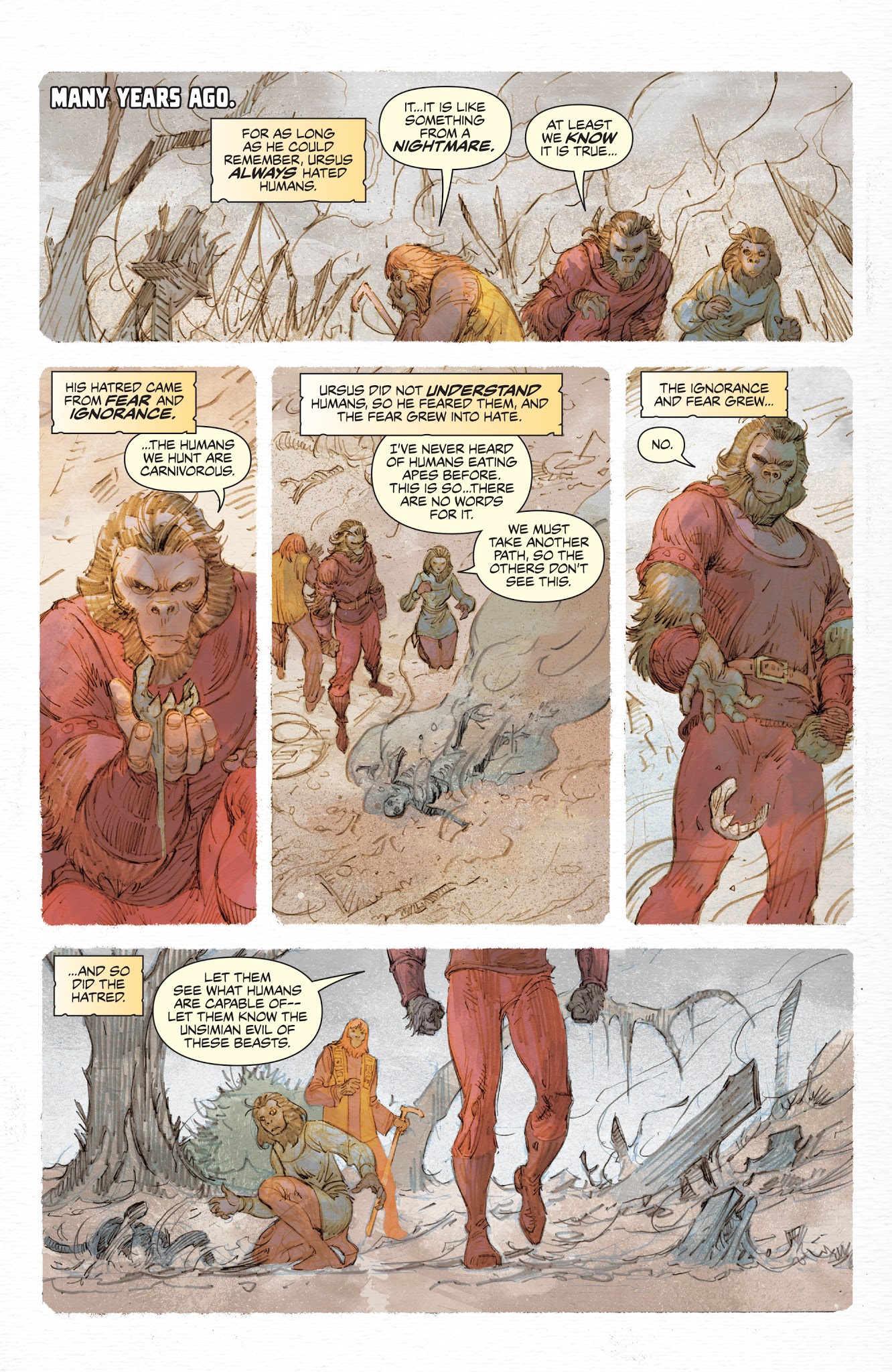 Read online Planet of the Apes: Ursus comic -  Issue #4 - 3