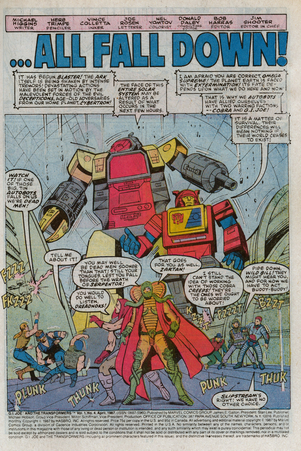 Read online G.I. Joe and The Transformers comic -  Issue #4 - 3