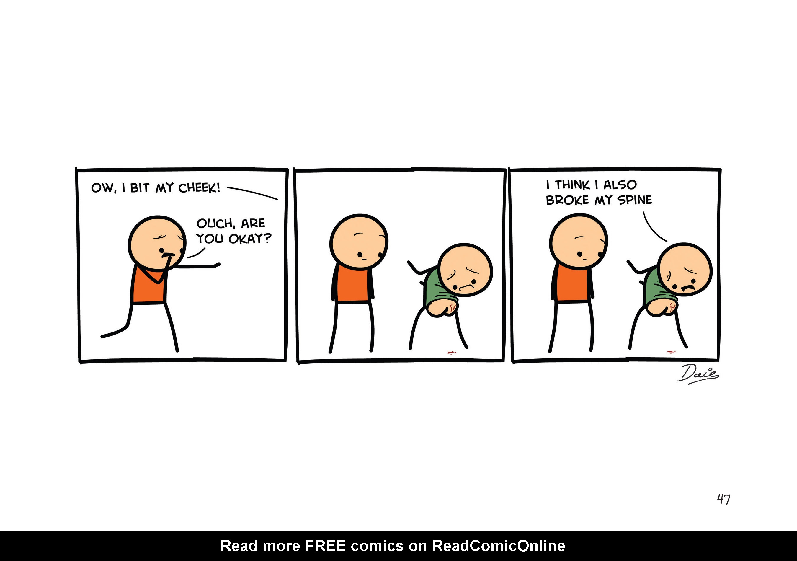 Read online Cyanide & Happiness: Stab Factory comic -  Issue # TPB - 47