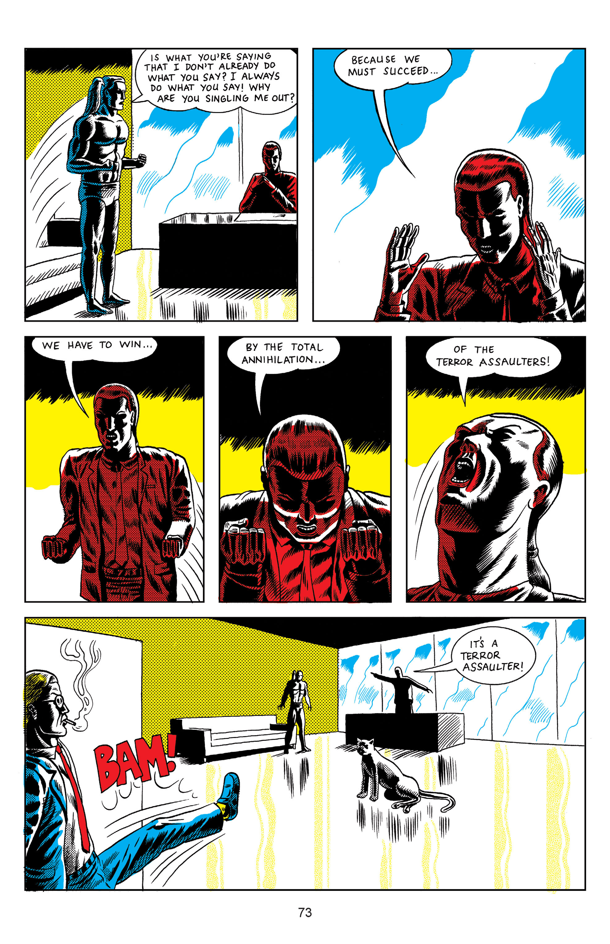 Read online Terror Assaulter: O.M.W.O.T (One Man War On Terror) comic -  Issue # TPB - 73