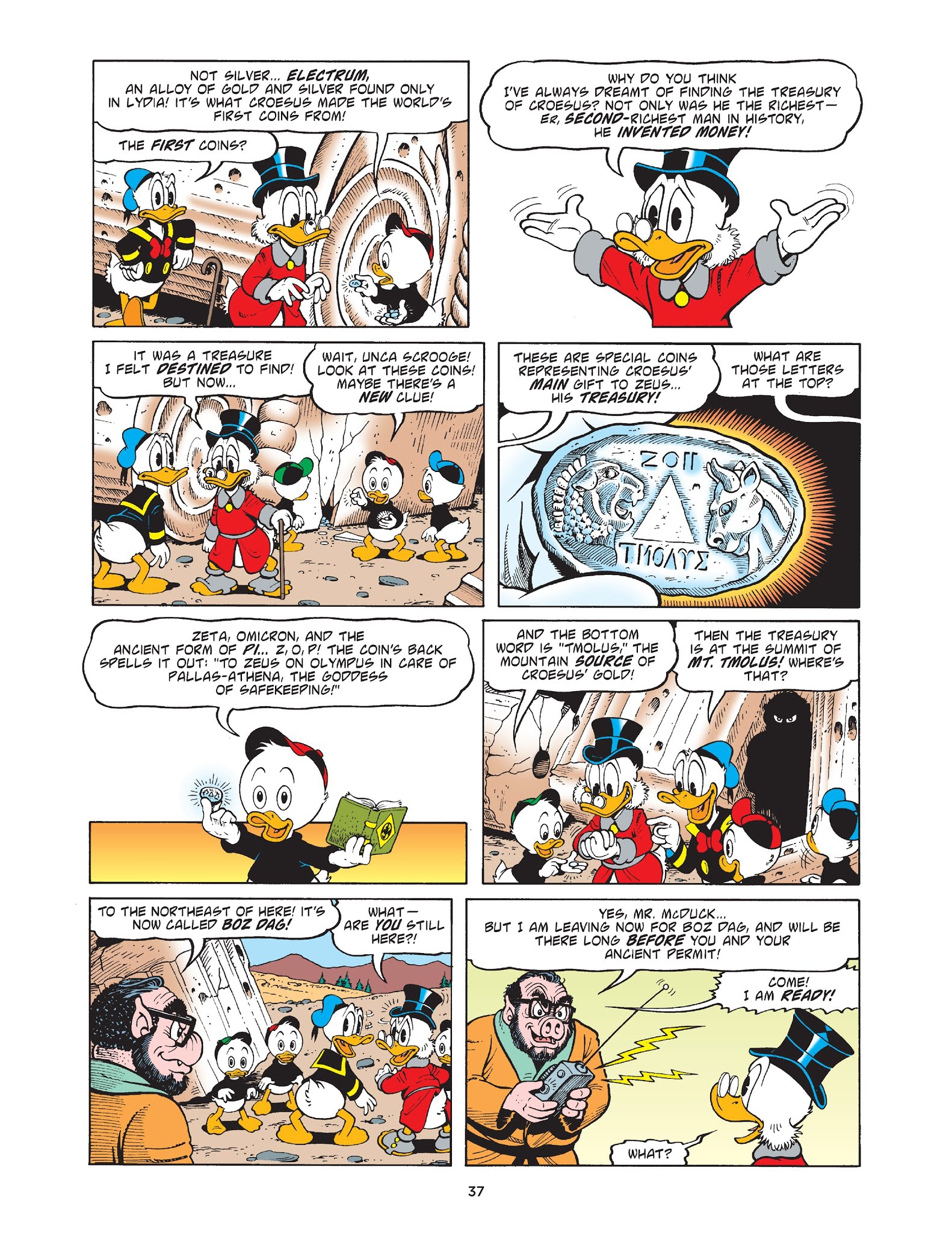 Read online Walt Disney Uncle Scrooge and Donald Duck: The Don Rosa Library comic -  Issue # TPB 6 (Part 1) - 38