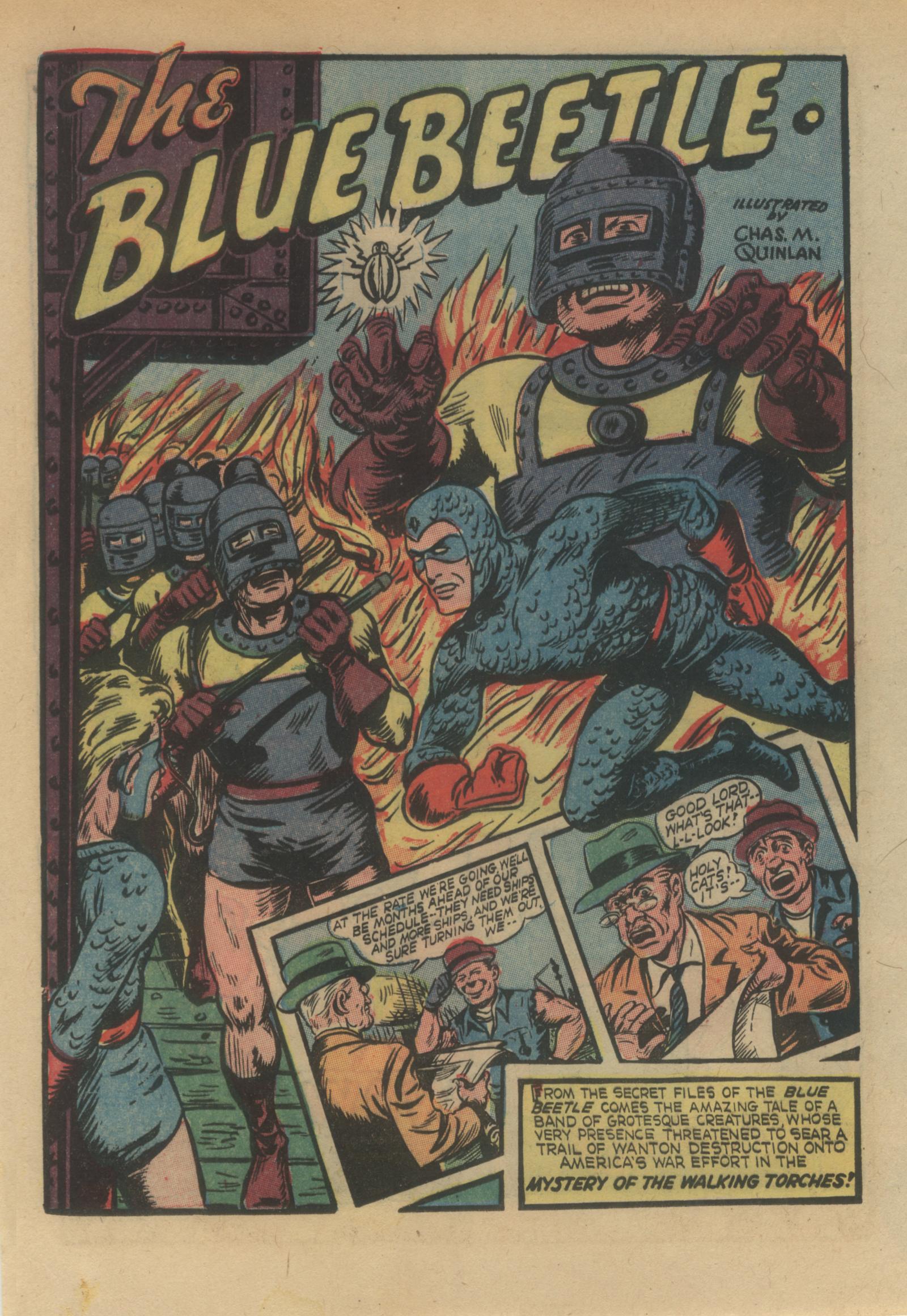 Read online The Blue Beetle comic -  Issue #16 - 20