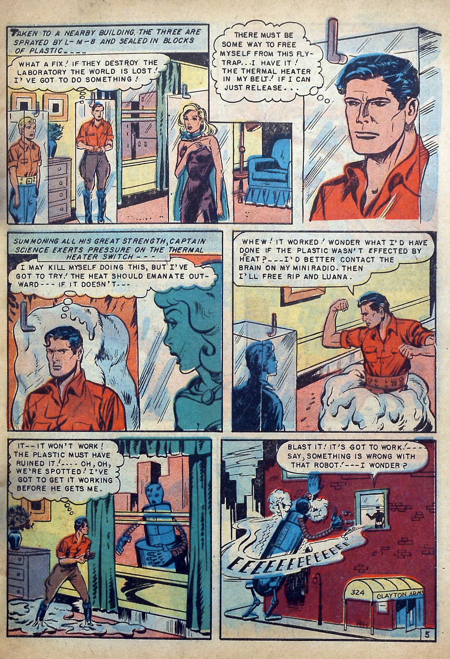 Read online Captain Science comic -  Issue #3 - 7