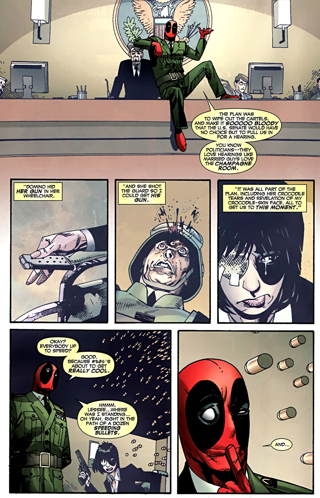 Read online Deadpool: Wade Wilson's War comic -  Issue #4 - 12