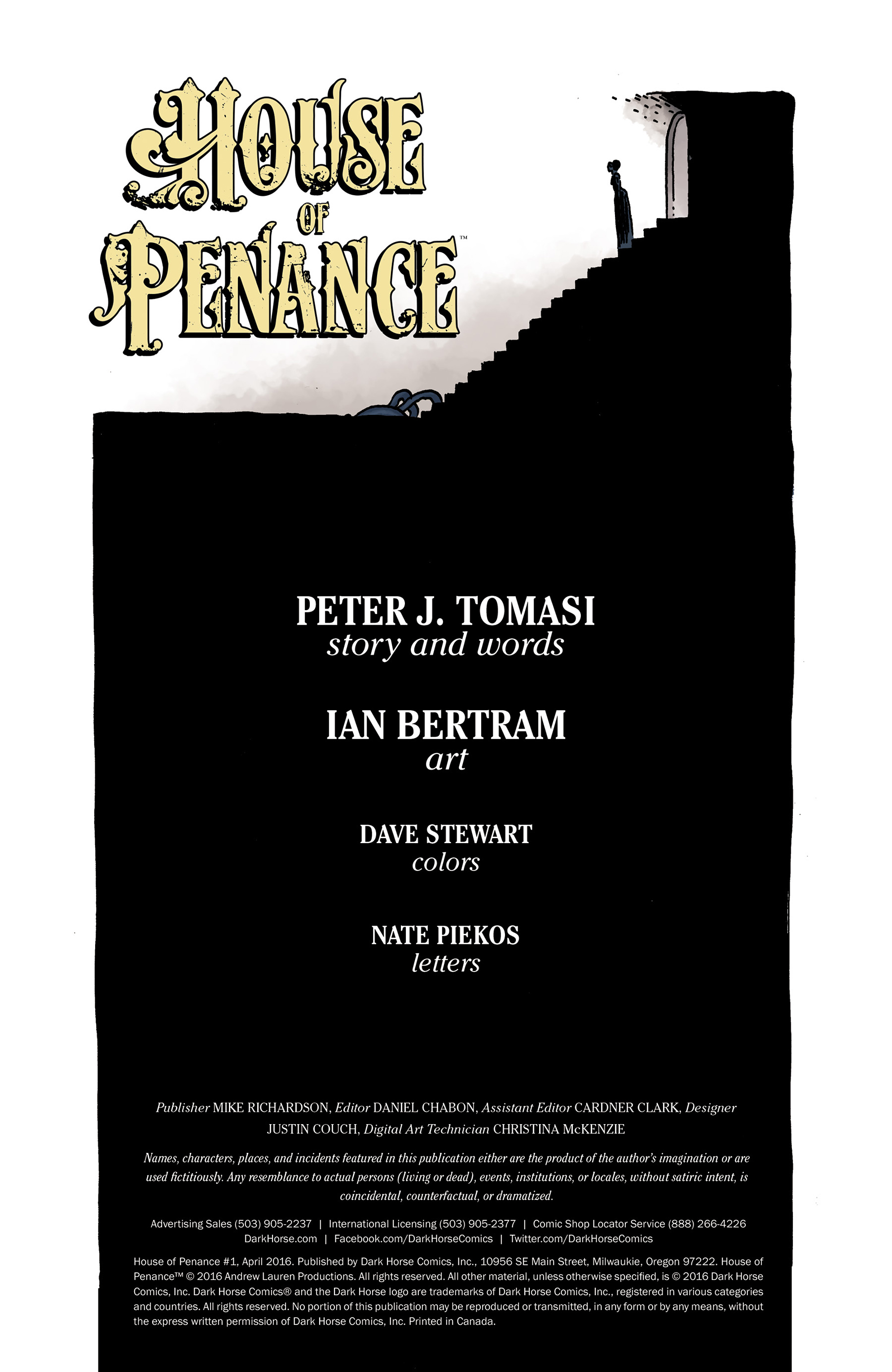 Read online House of Penance comic -  Issue #1 - 2