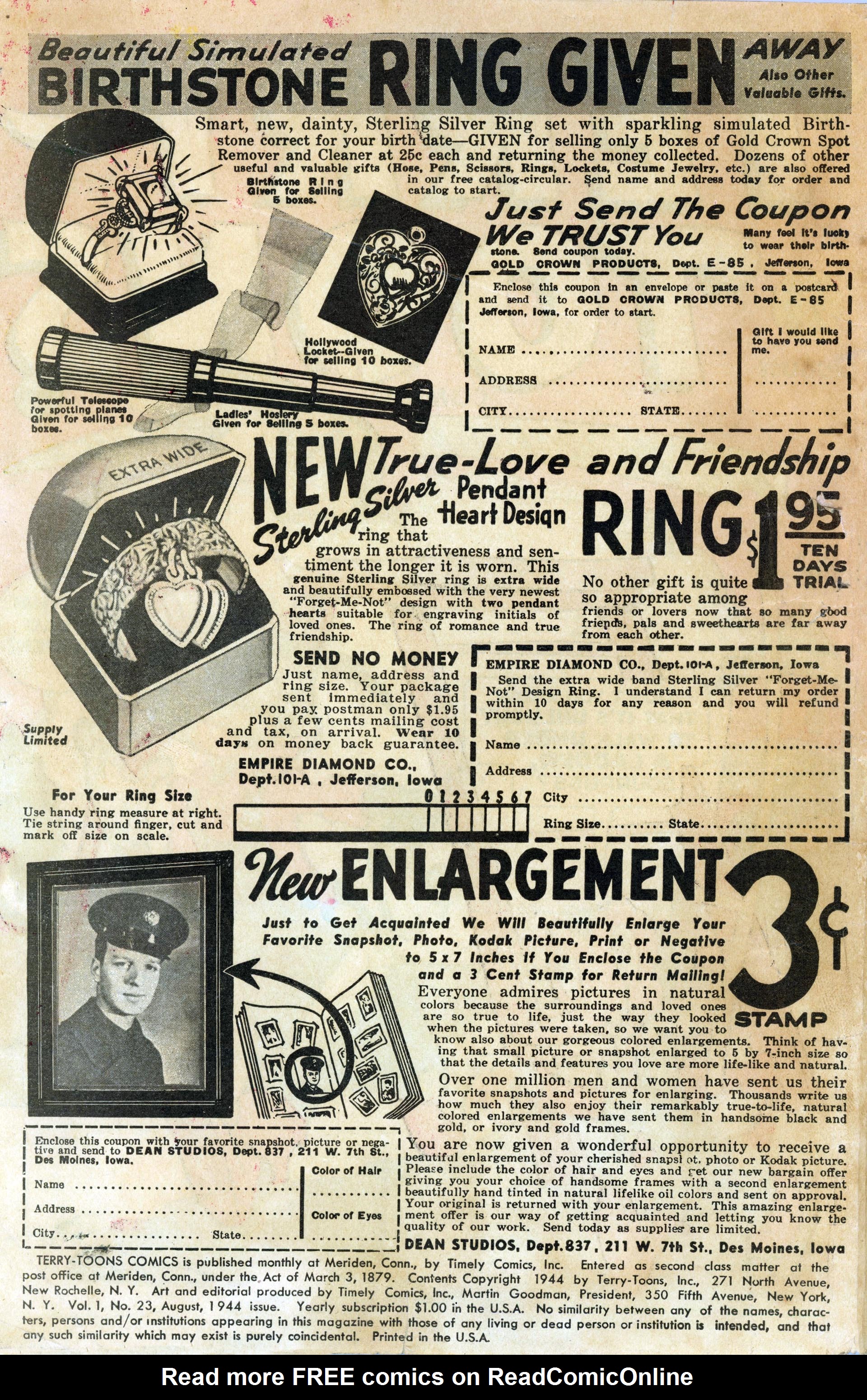 Read online Terry-Toons Comics comic -  Issue #23 - 2