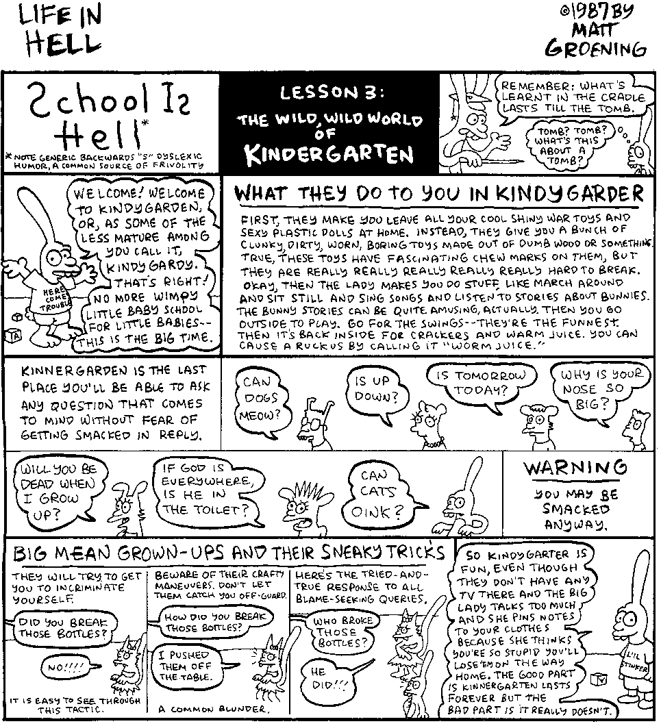 Read online Life In Hell comic -  Issue # TPB School Is Hell - 7