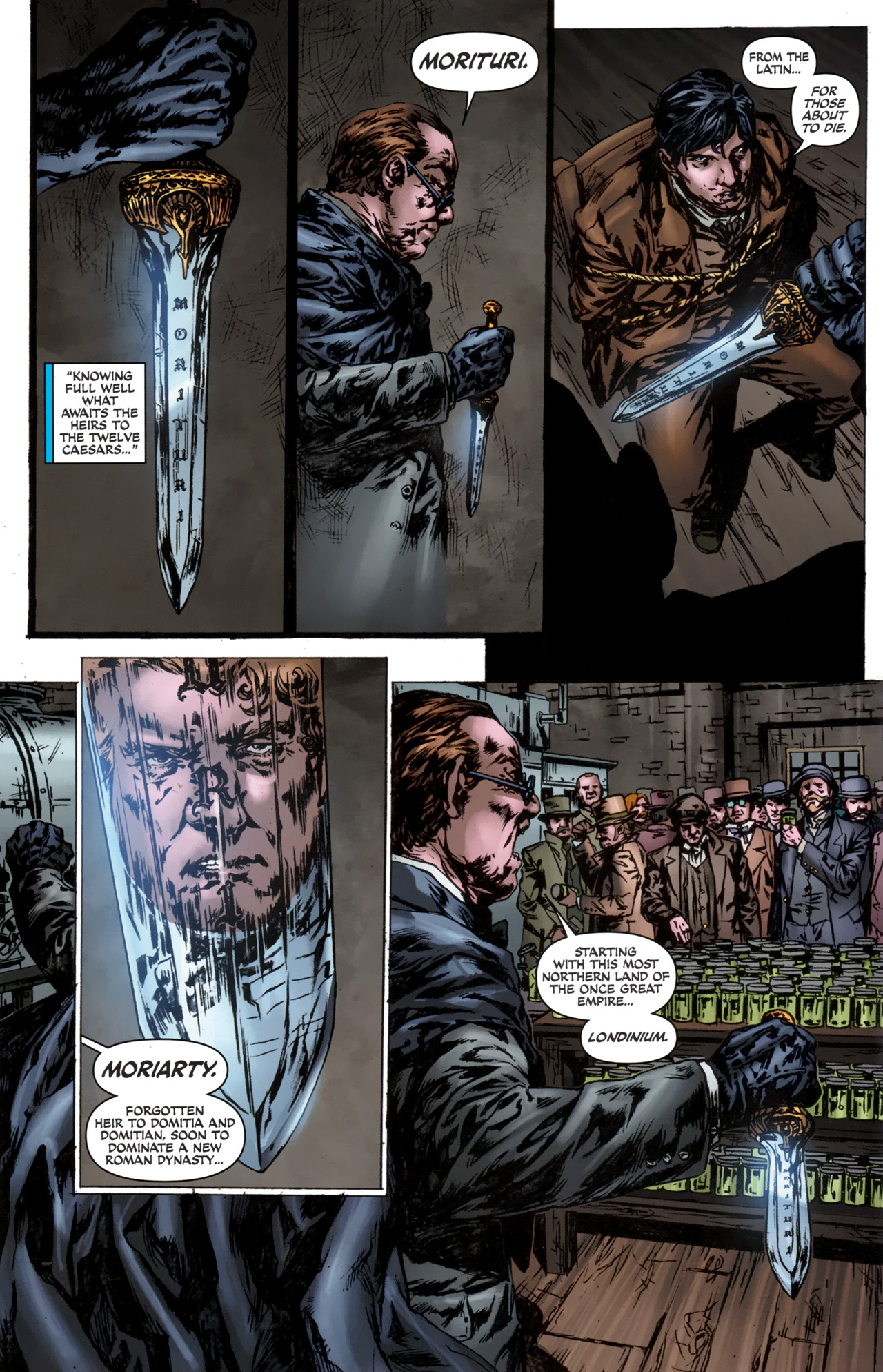 Read online Sherlock Holmes: Year One comic -  Issue #6 - 13