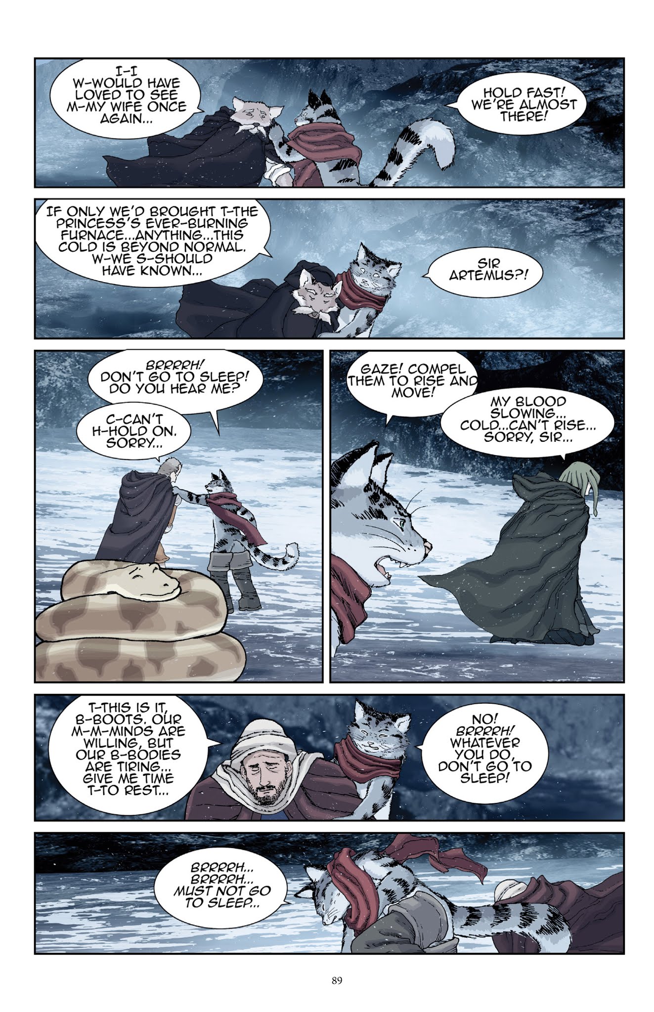 Read online Courageous Princess comic -  Issue # TPB 3 (Part 1) - 89