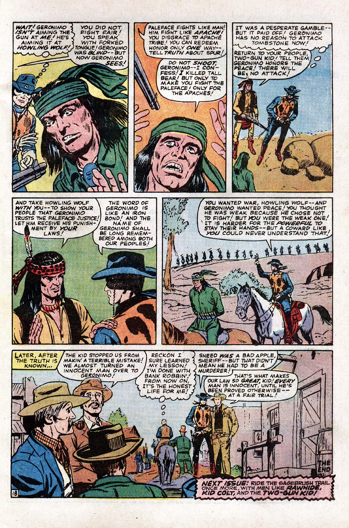 Read online The Mighty Marvel Western comic -  Issue #11 - 56