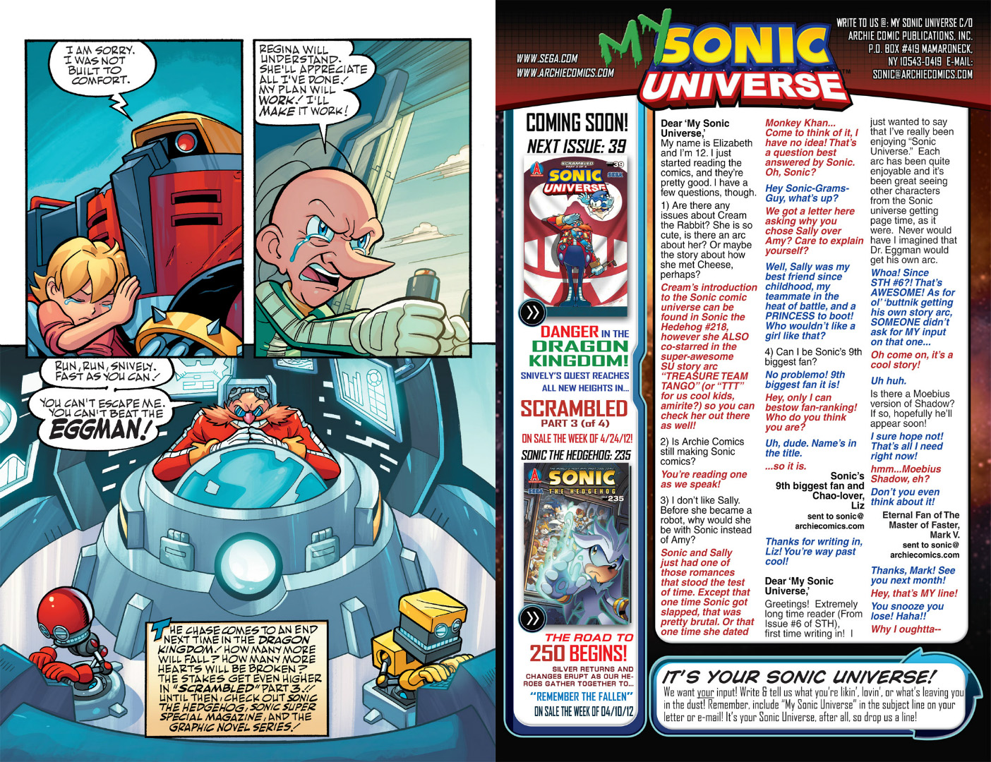 Read online Sonic Universe comic -  Issue #38 - 12