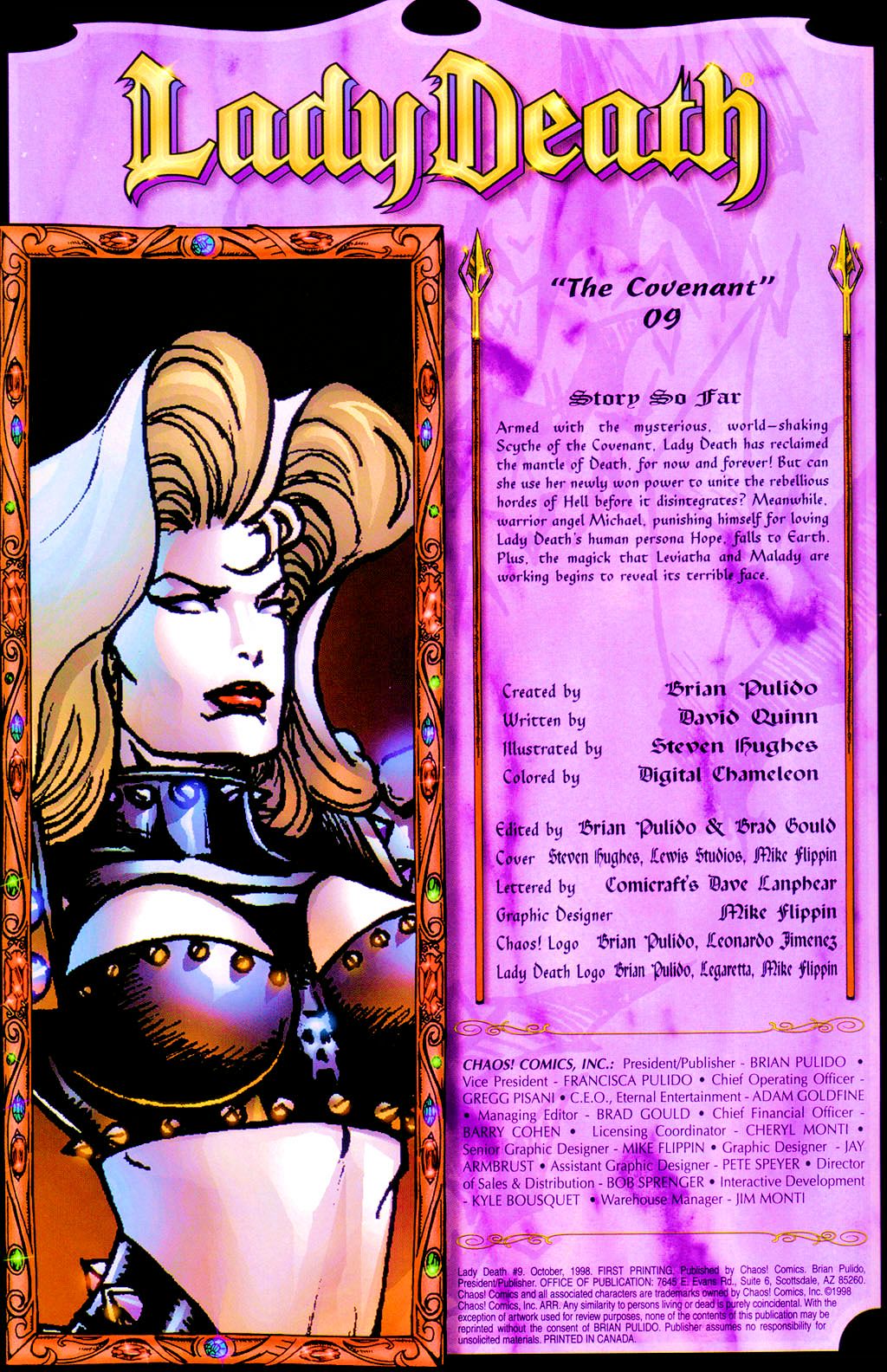 Read online Lady Death (1997) comic -  Issue #9 - 2