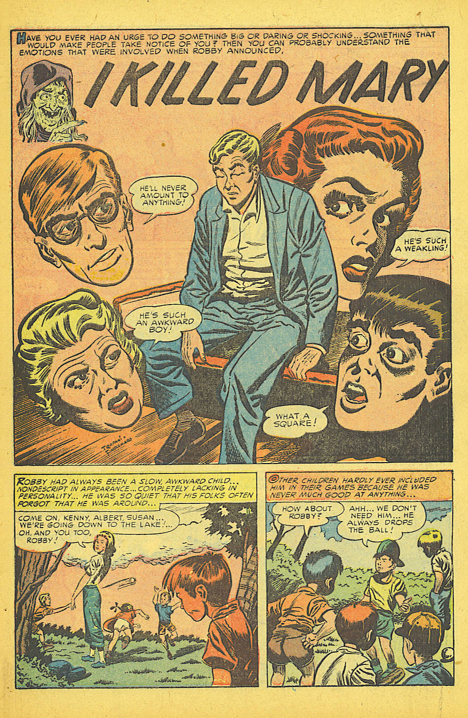 Read online Weird Mysteries (1952) comic -  Issue #8 - 3