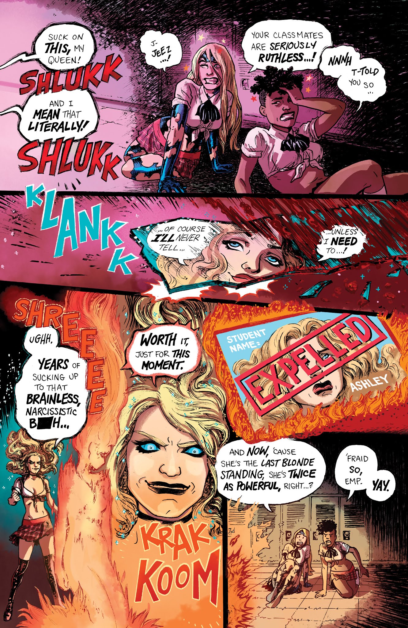Read online Empowered And Sistah Spooky's High School Hell comic -  Issue #6 - 9