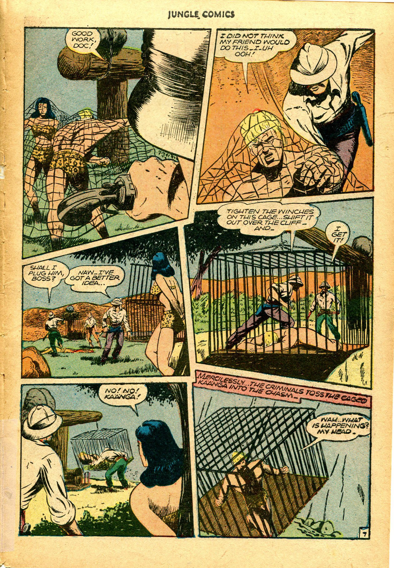 Read online Jungle Comics comic -  Issue #76 - 10