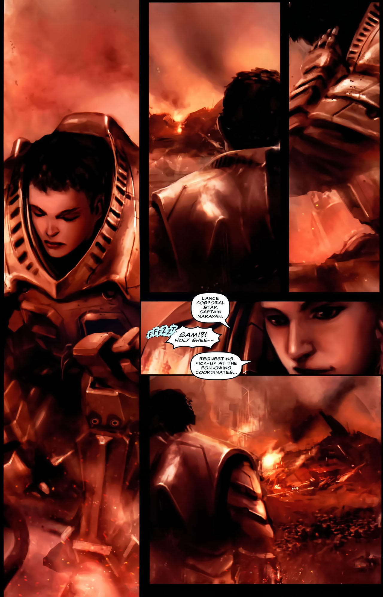 Read online Shrapnel: Aristeia Rising comic -  Issue #5 - 37