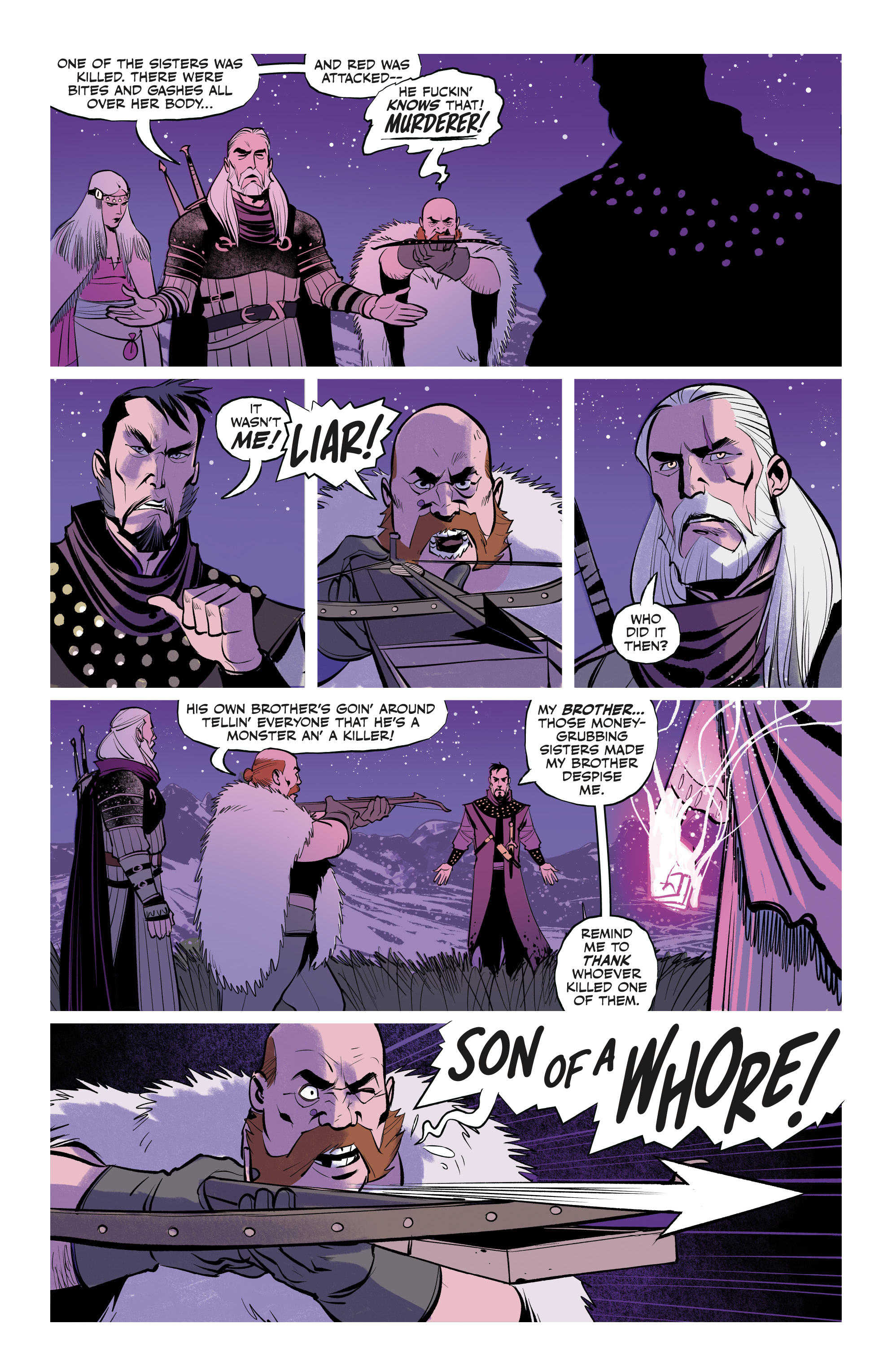 Read online The Witcher: The Ballad of Two Wolves comic -  Issue #3 - 21