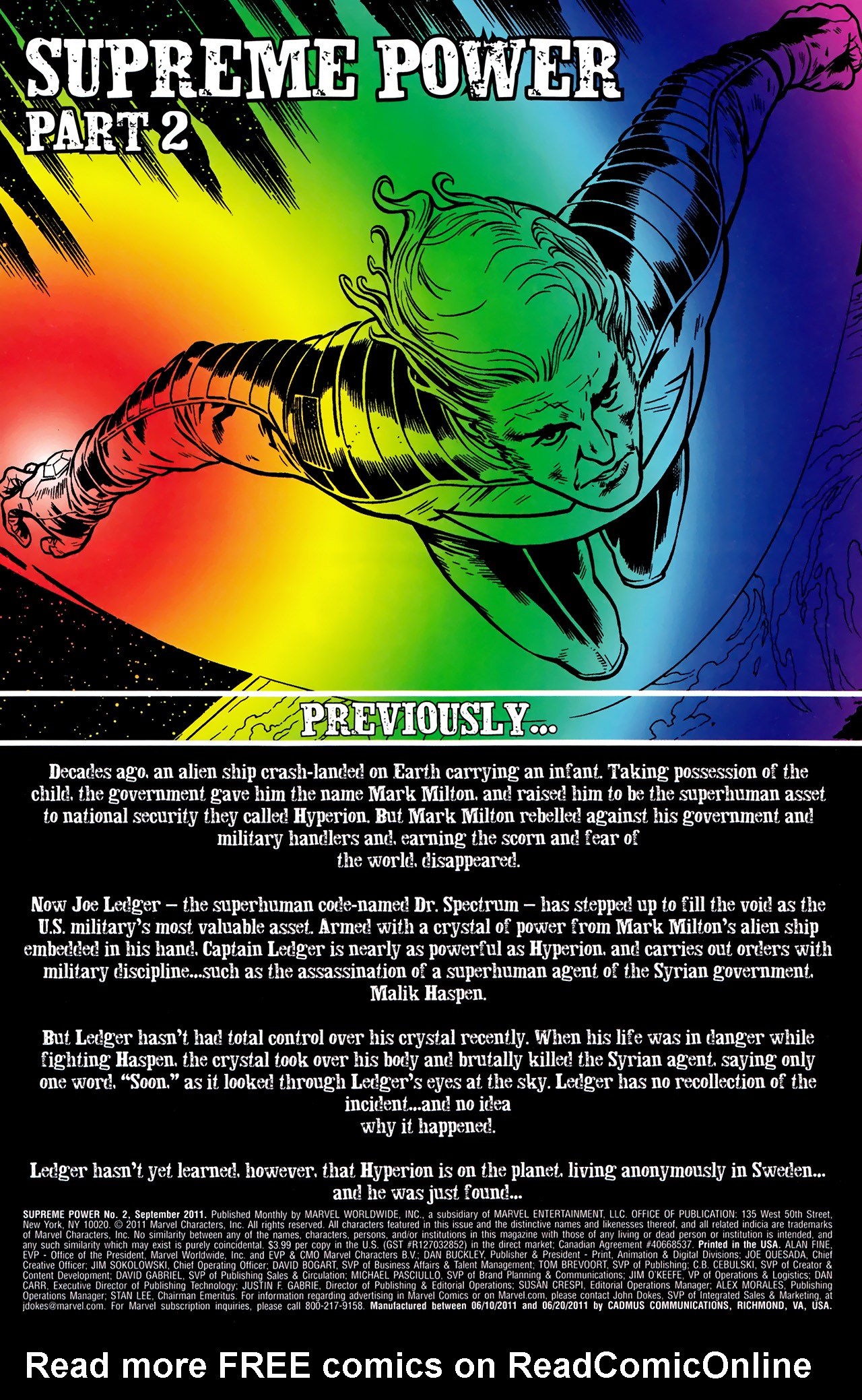 Read online Supreme Power (2011) comic -  Issue #2 - 2