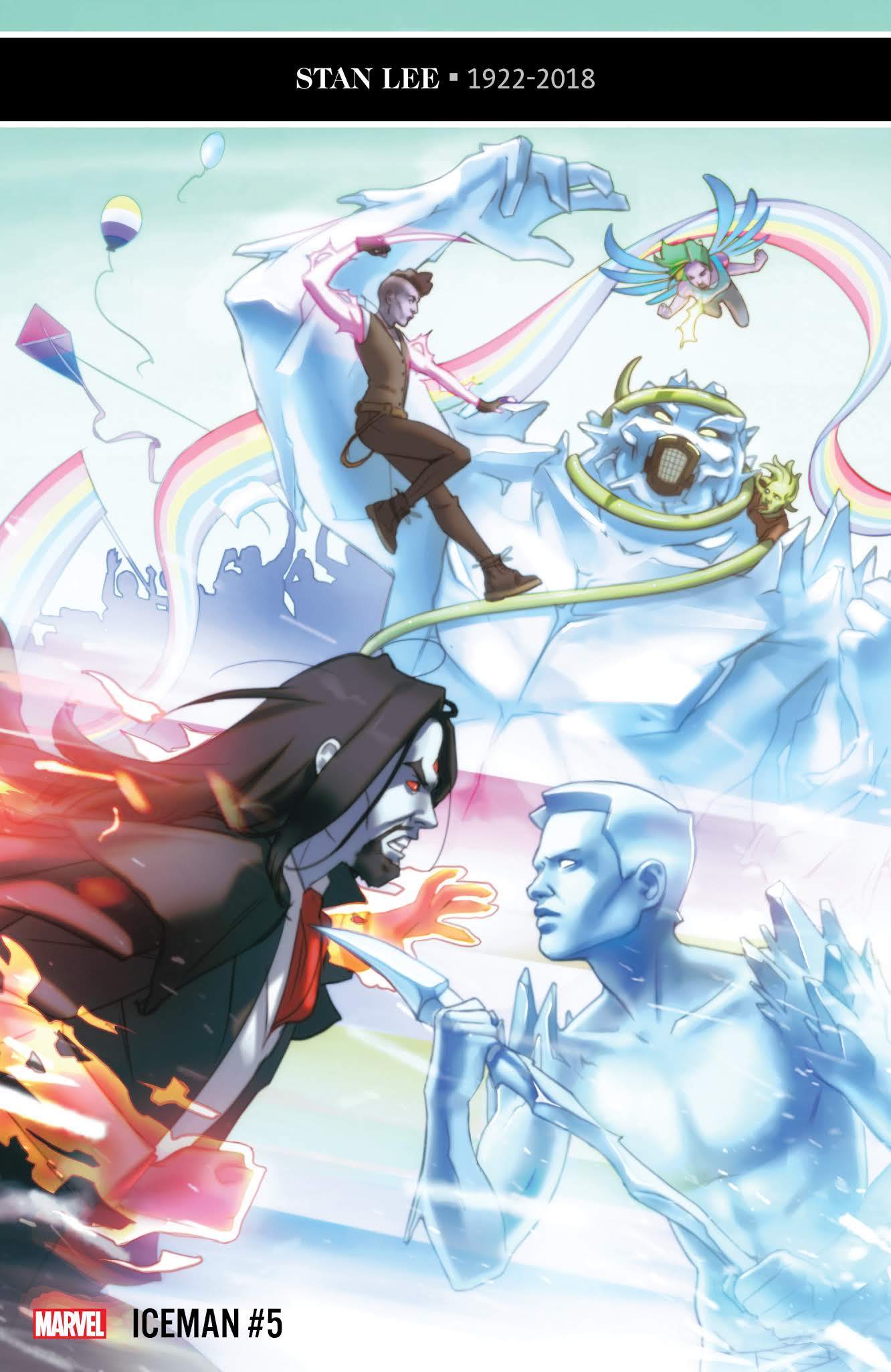 Read online Iceman (2018) comic -  Issue #5 - 1