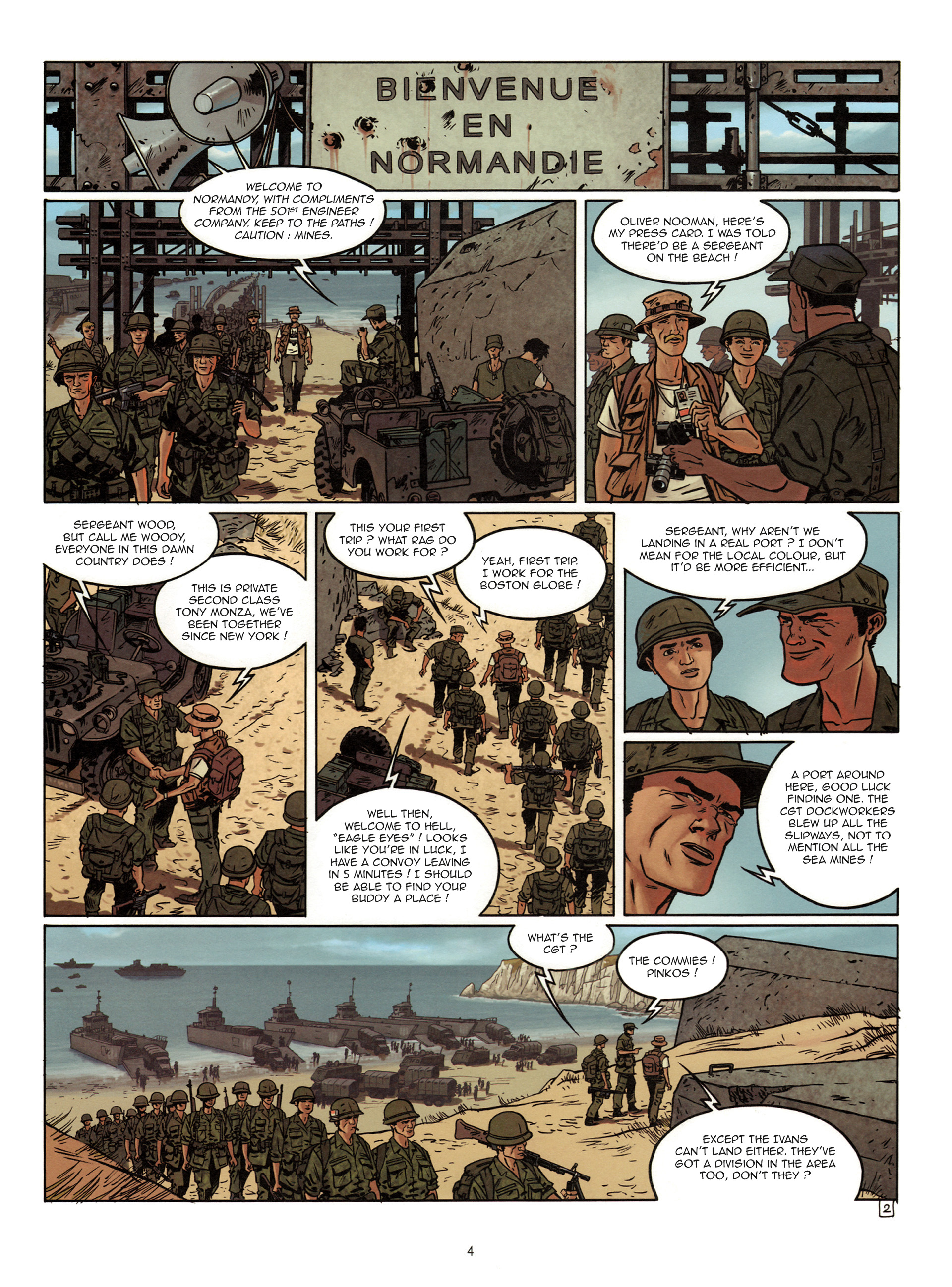 Read online D-Day comic -  Issue #8 - 5