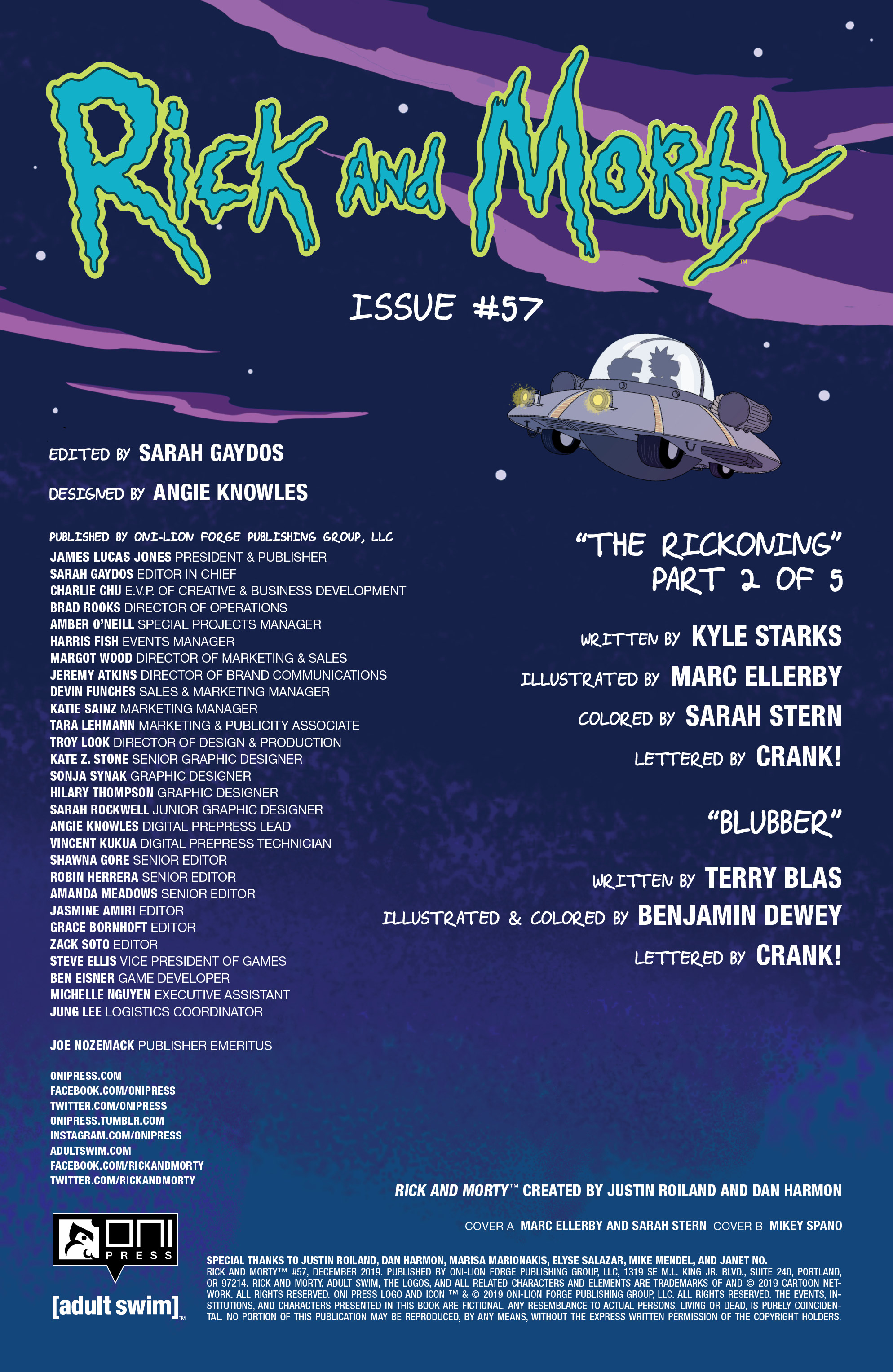 Read online Rick and Morty comic -  Issue #57 - 2