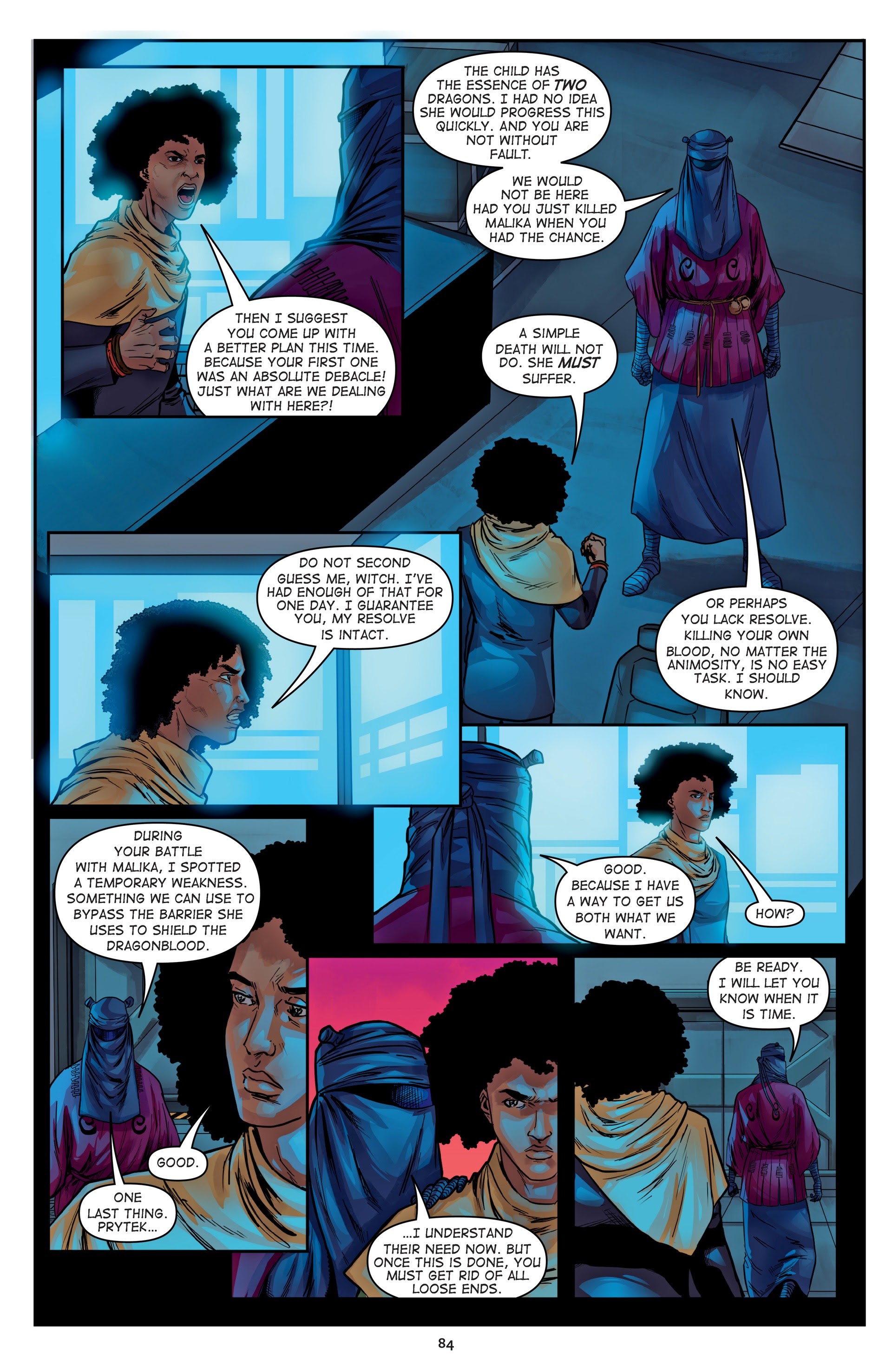 Read online Malika: Warrior Queen comic -  Issue # TPB 2 (Part 1) - 86