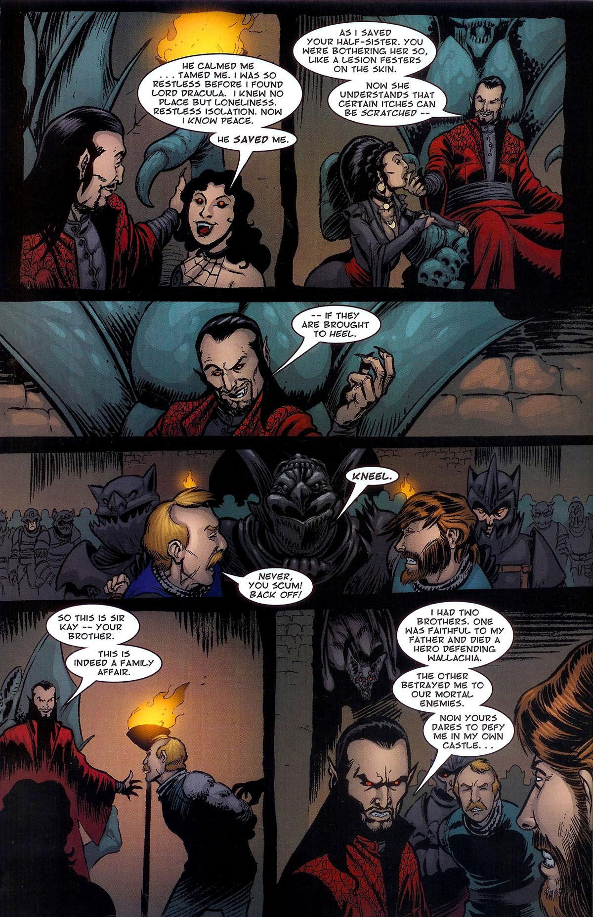 Read online Dracula vs King Arthur comic -  Issue #3 - 32