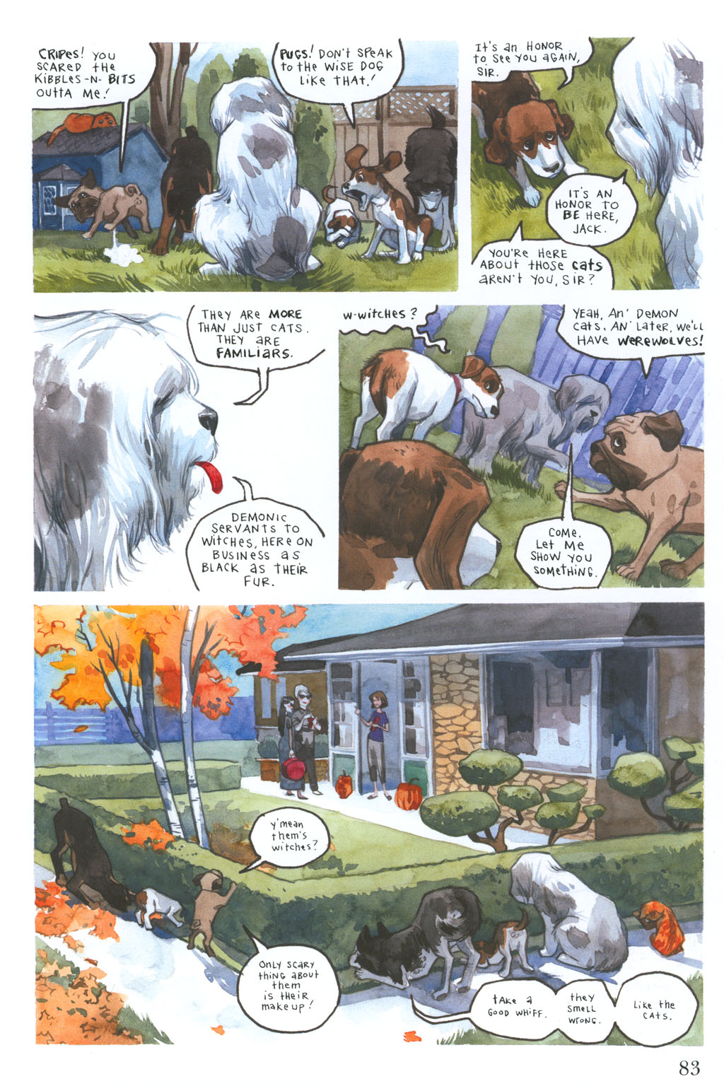 Read online The Dark Horse Book of Witchcraft comic -  Issue # TPB - 85