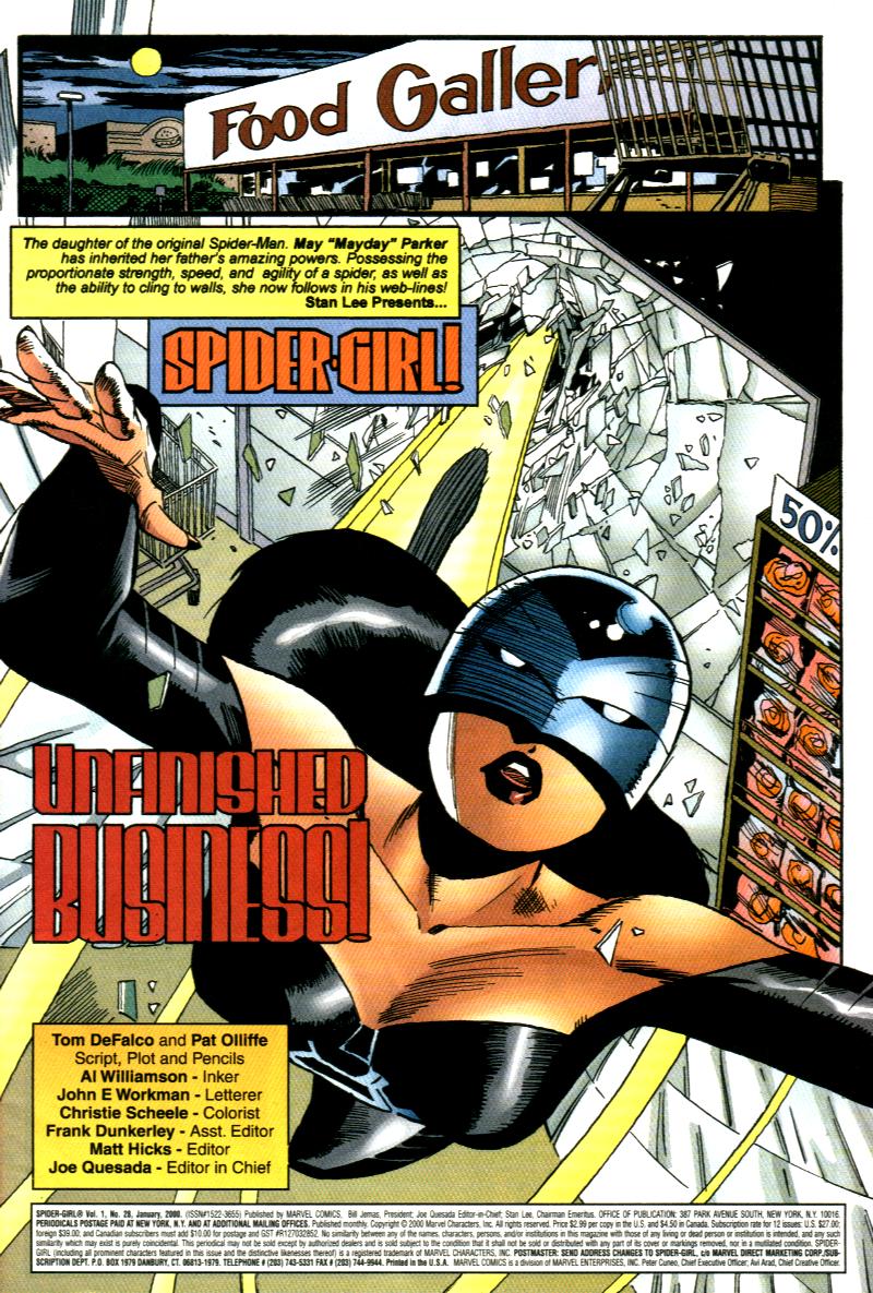 Read online Spider-Girl (1998) comic -  Issue #28 - 2