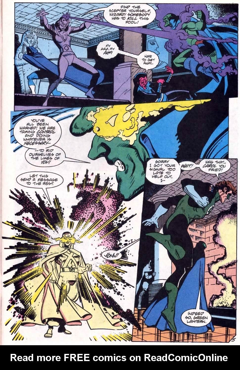 Read online Justice League America comic -  Issue #72 - 5