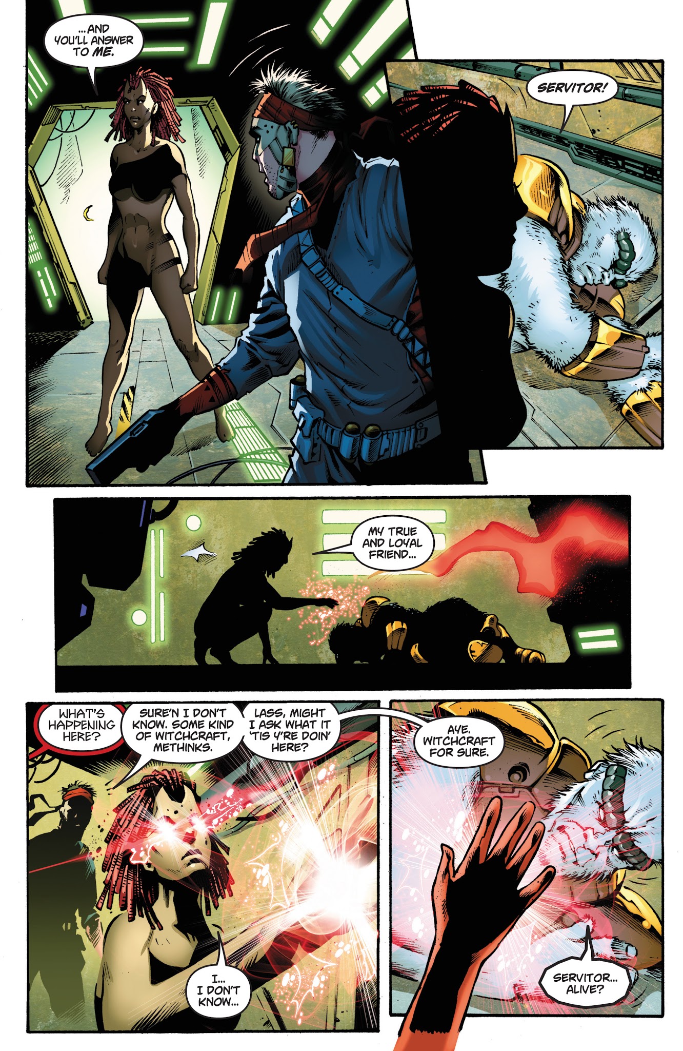 Read online Swashbucklers: The Saga Continues comic -  Issue #1 - 12