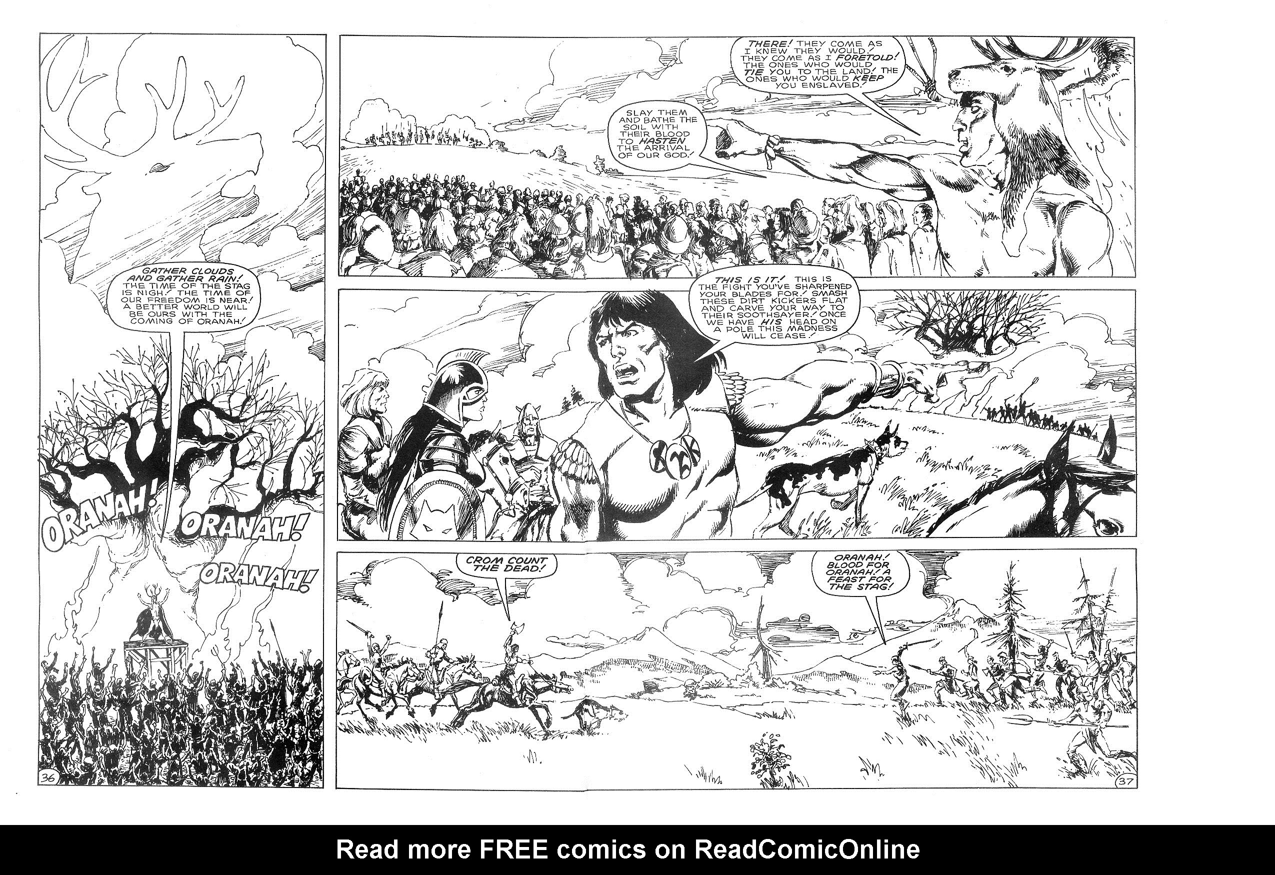 Read online The Savage Sword Of Conan comic -  Issue #145 - 42