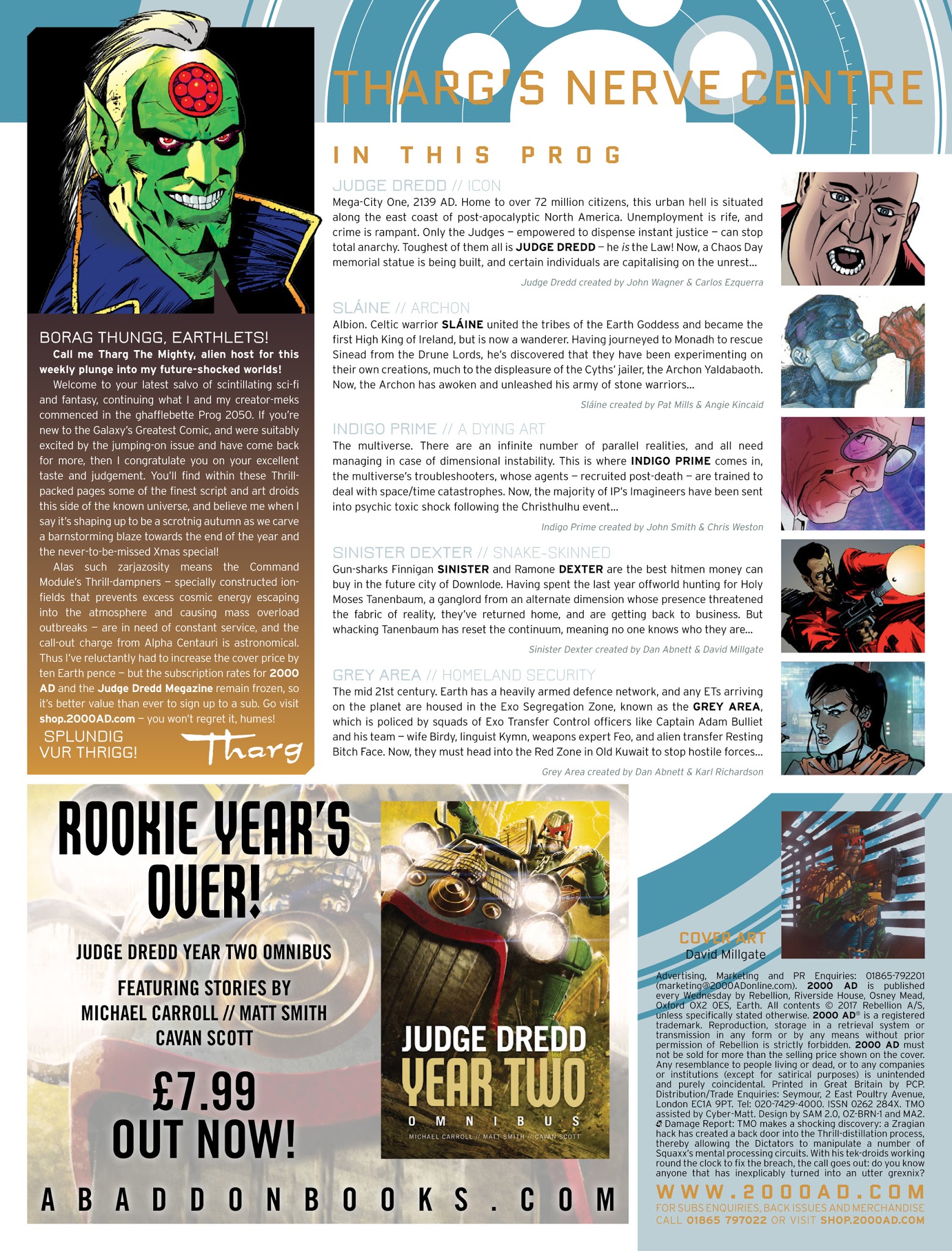 Read online 2000 AD comic -  Issue #2051 - 2