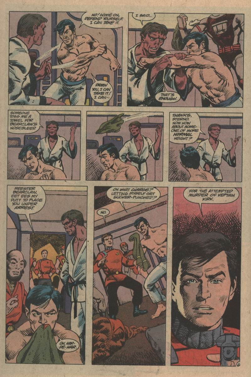 Read online Star Trek (1984) comic -  Issue #54 - 6