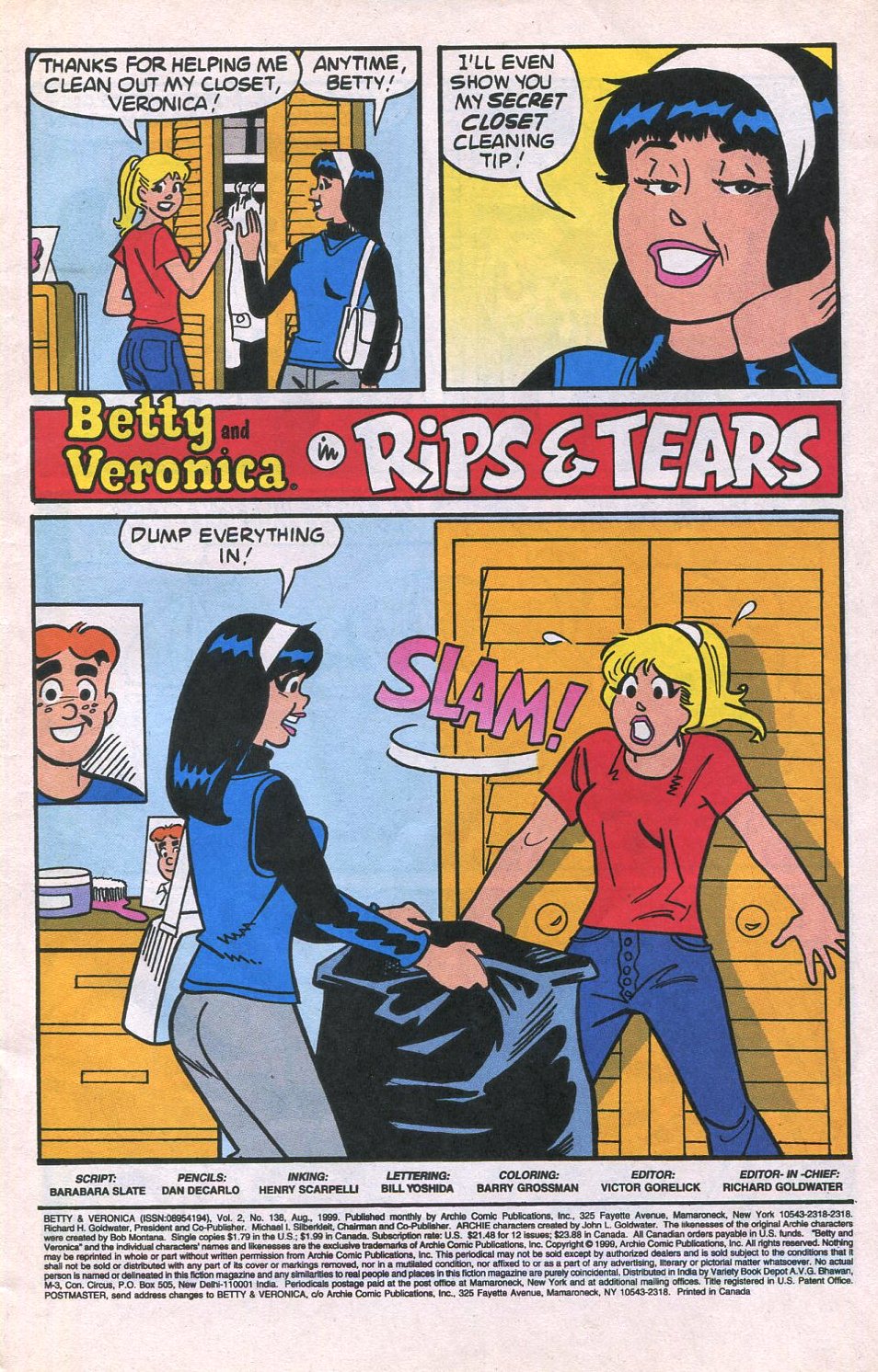 Read online Betty and Veronica (1987) comic -  Issue #138 - 3