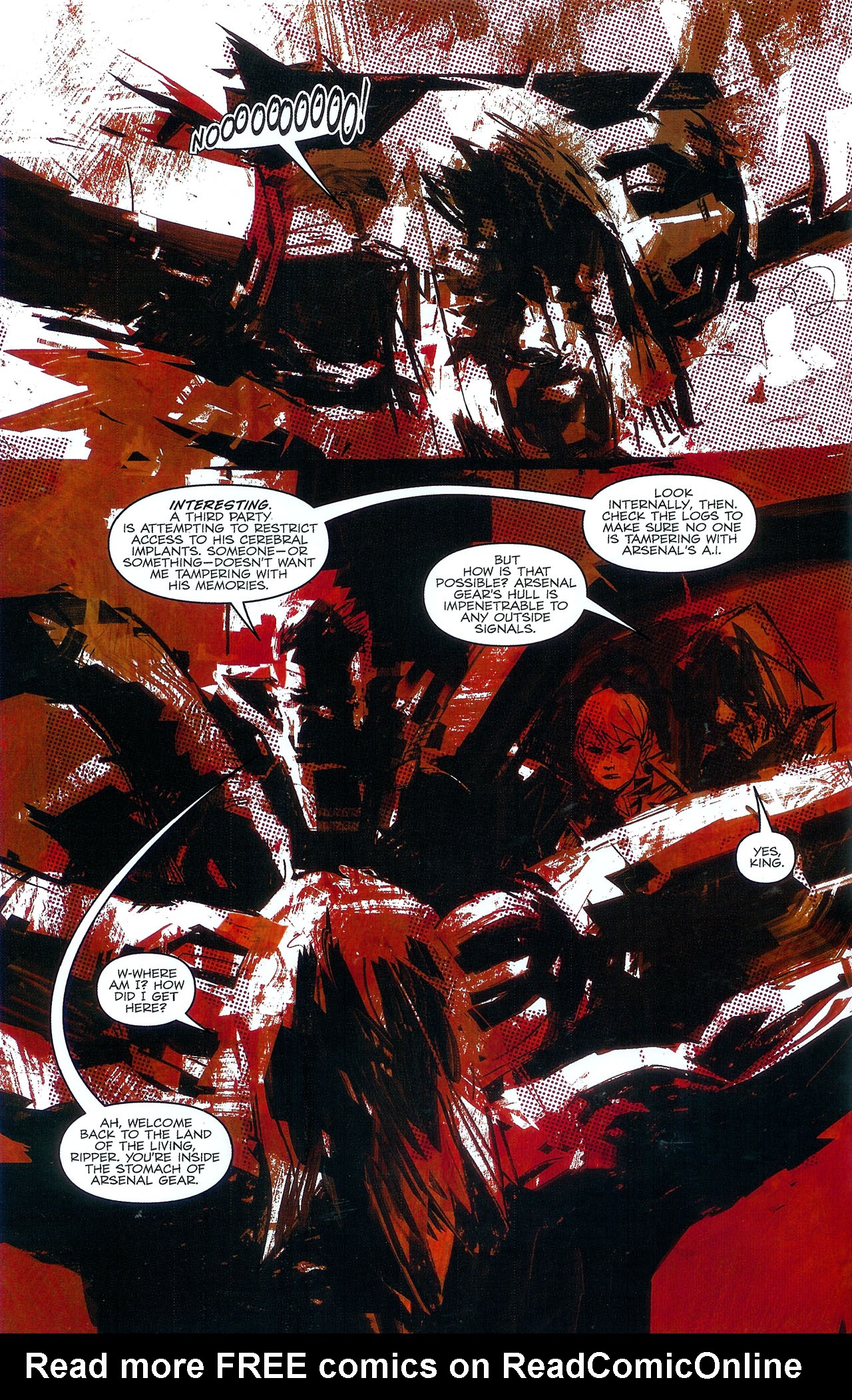 Read online Metal Gear Solid: Sons of Liberty comic -  Issue #9 - 8